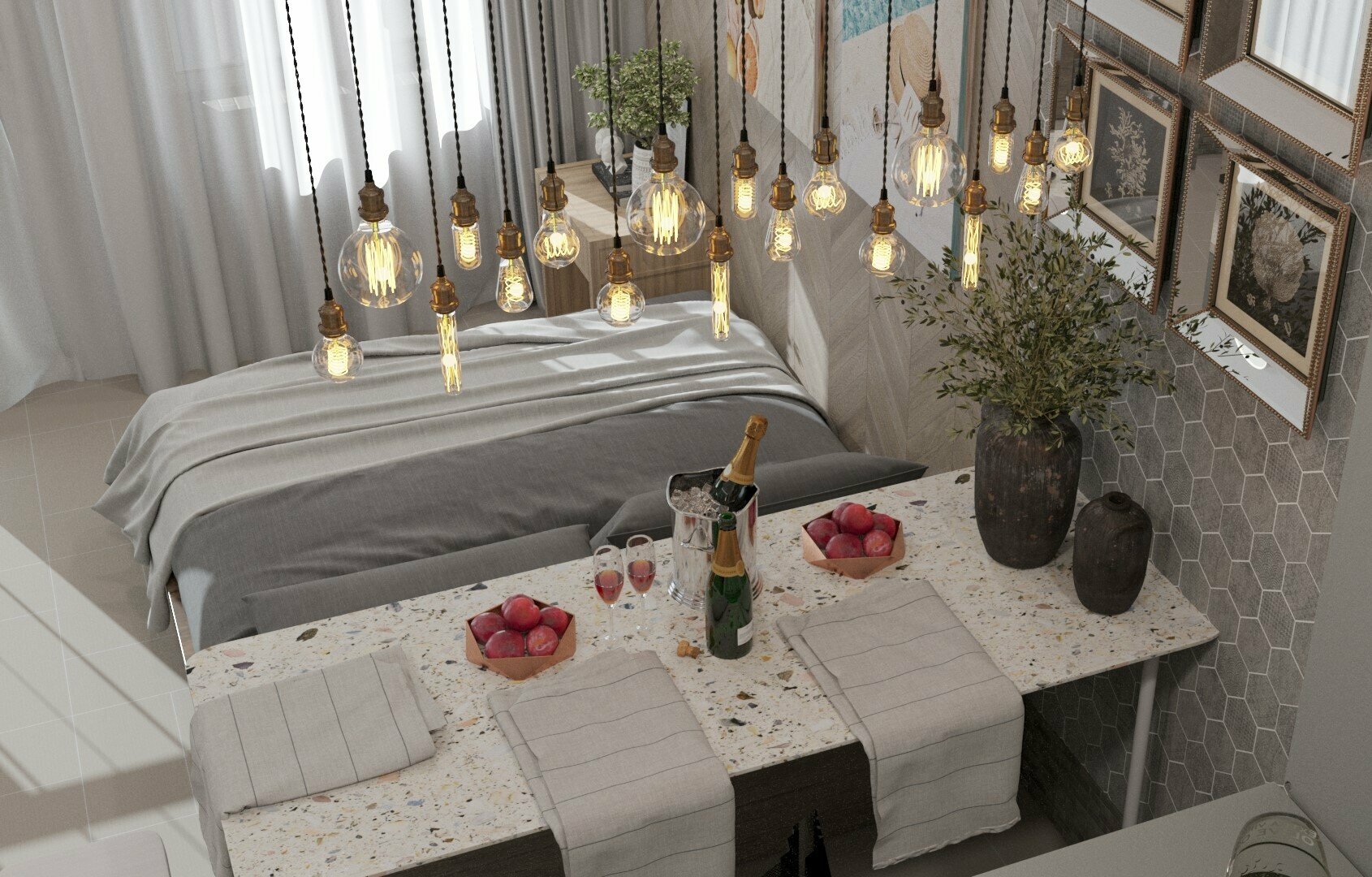 Апартаменты с видом на море