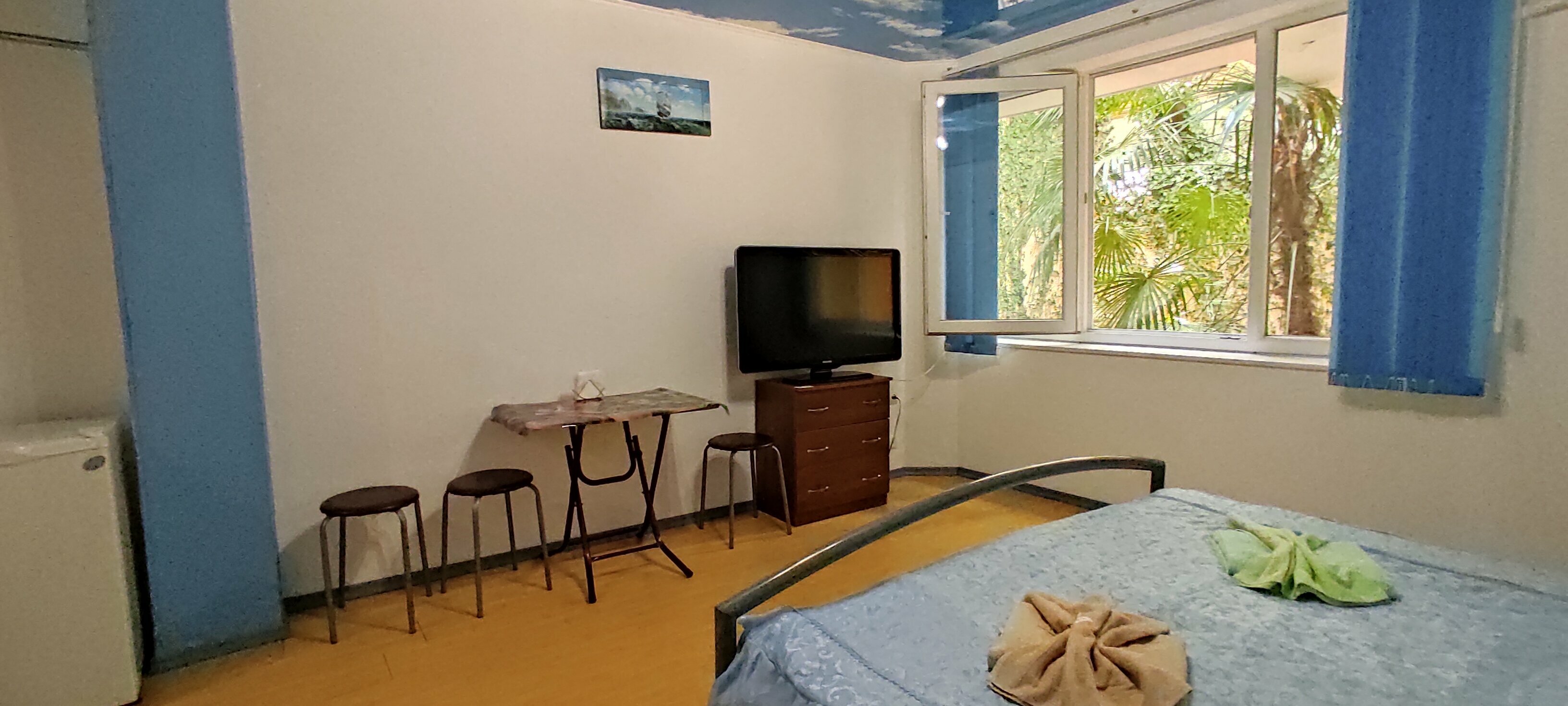 Трехместный номер с душем