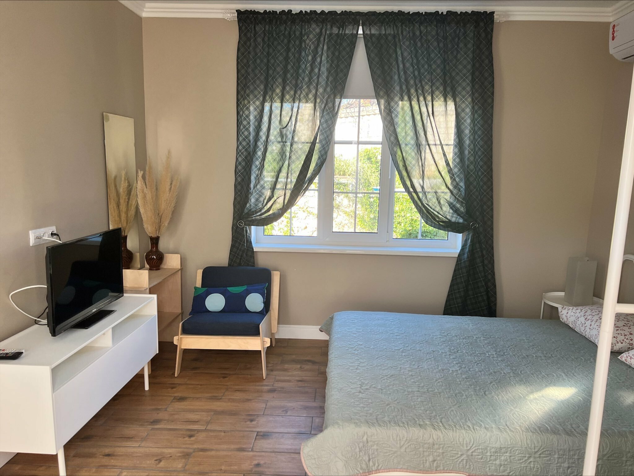 Двухместный номер с 1 кроватью и террасой