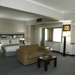 Номер делюкс улучшенный с 1 двуспальной кроватью в Le Grande Plaza Hotel