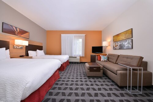 Студия, 2 двуспальные кровати «Квин-сайз», для некурящих в TownePlace Suites by Marriott Ontario Airport