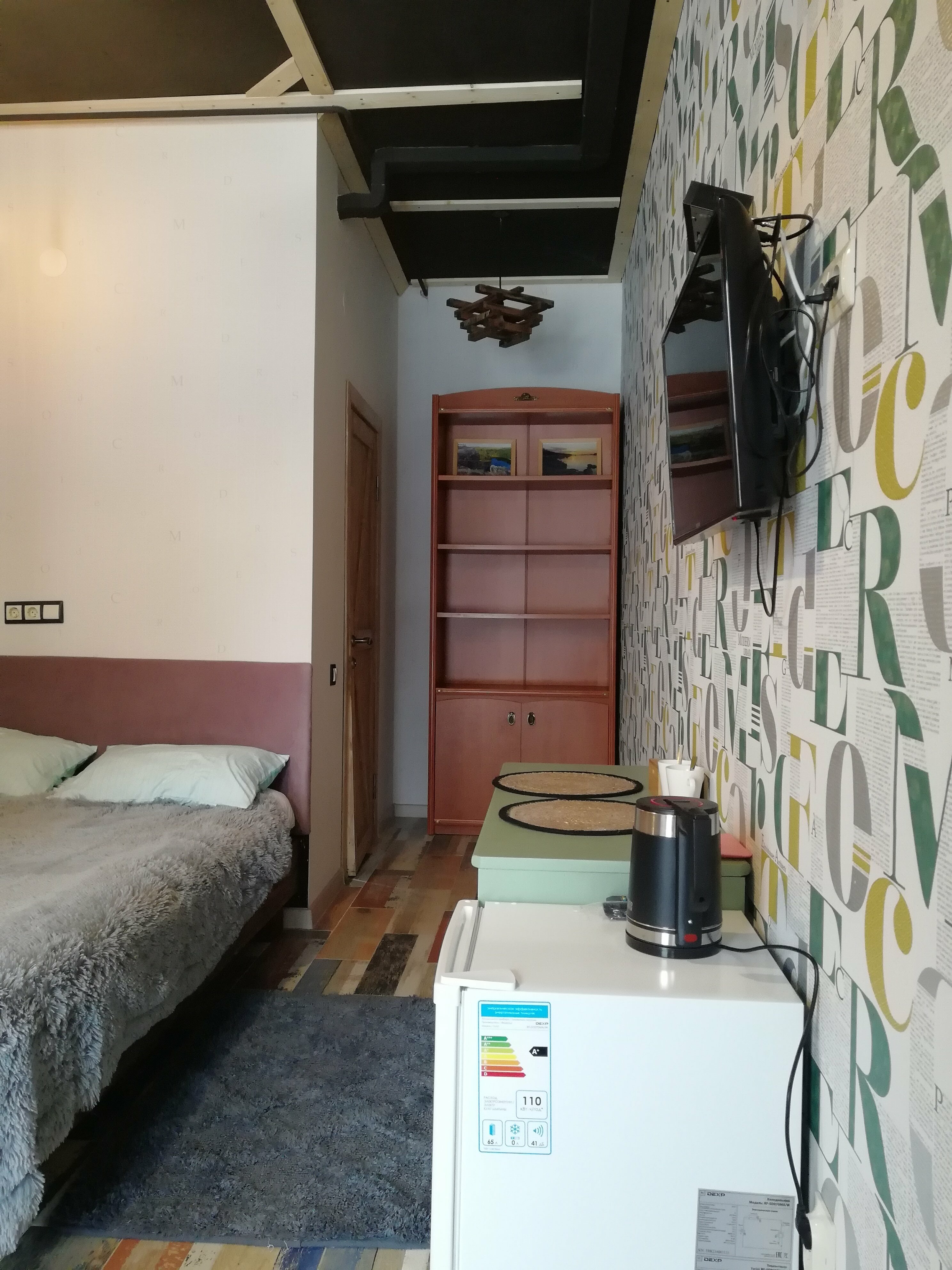 Двухместный номер с 1 кроватью и террасой