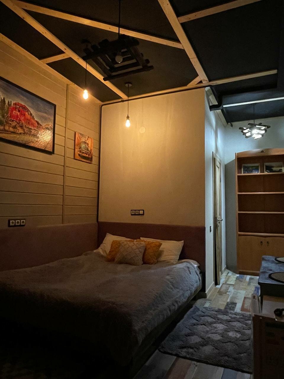 Двухместный номер с 1 кроватью и террасой