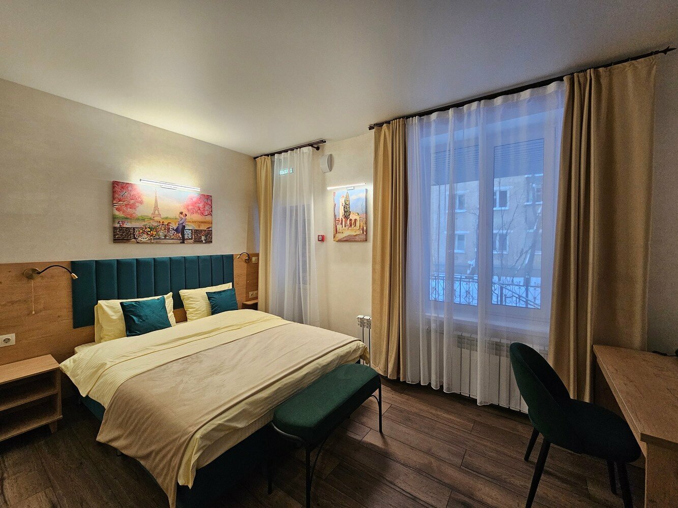 Большой двухместный номер с 1 кроватью