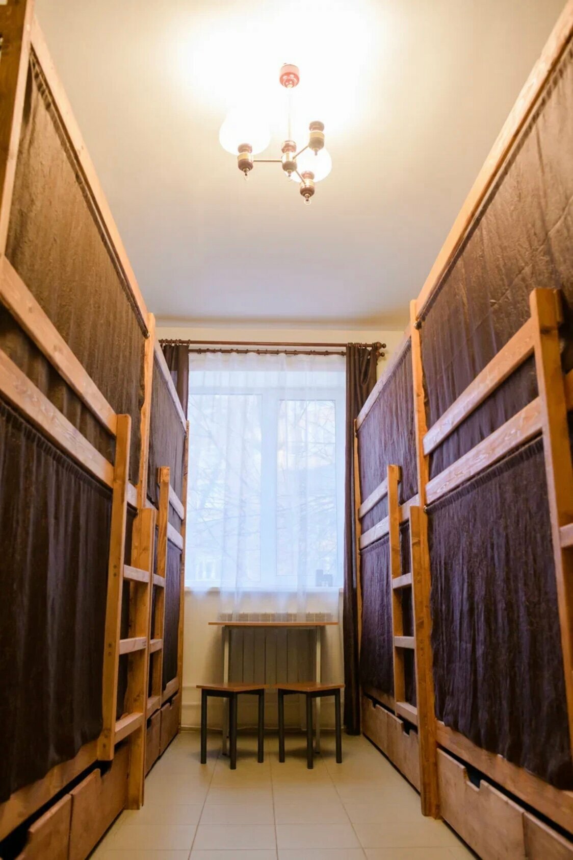 Общий 8-местный номер для мужчин