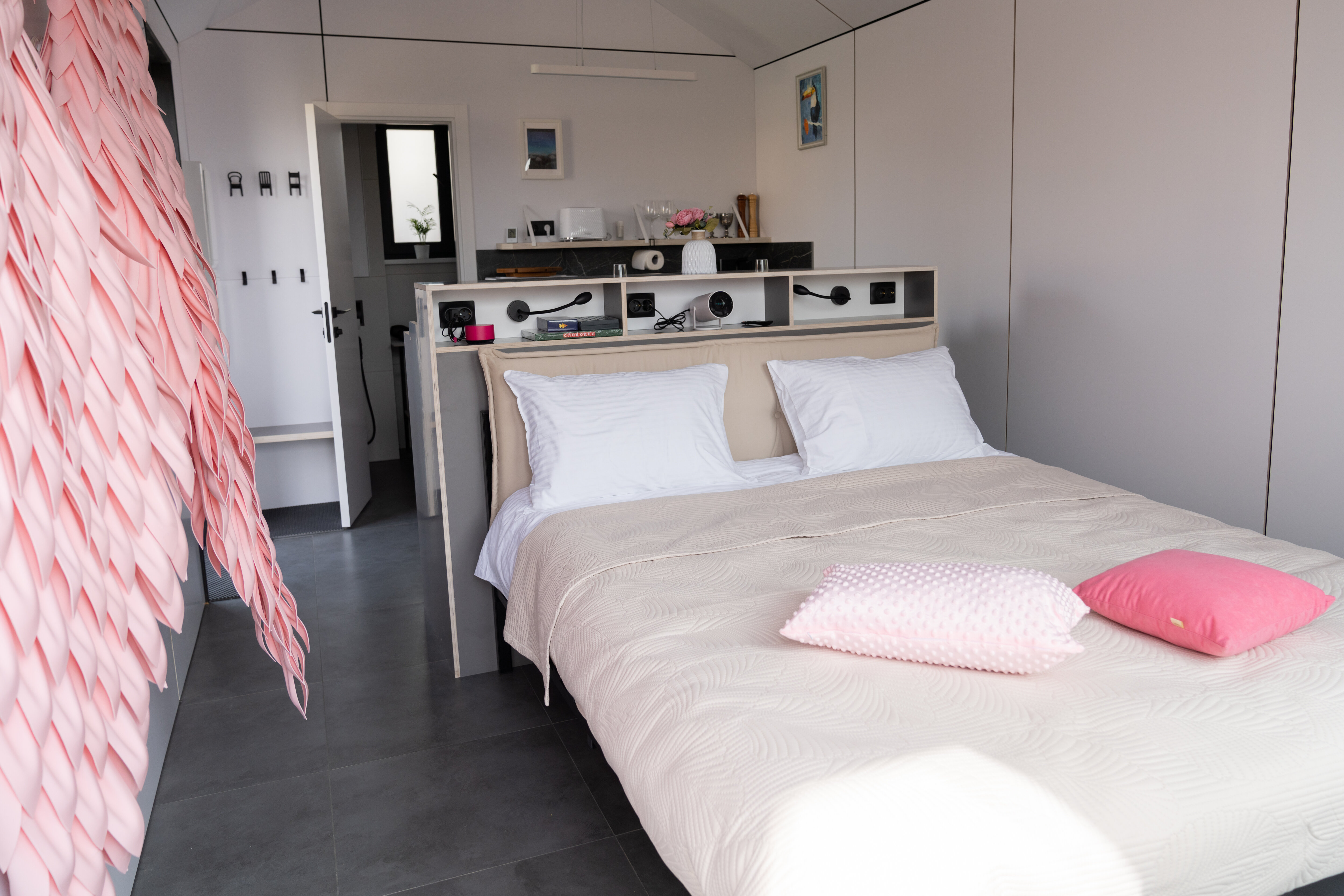 2х местный мини-барн БЕЛЫЙ