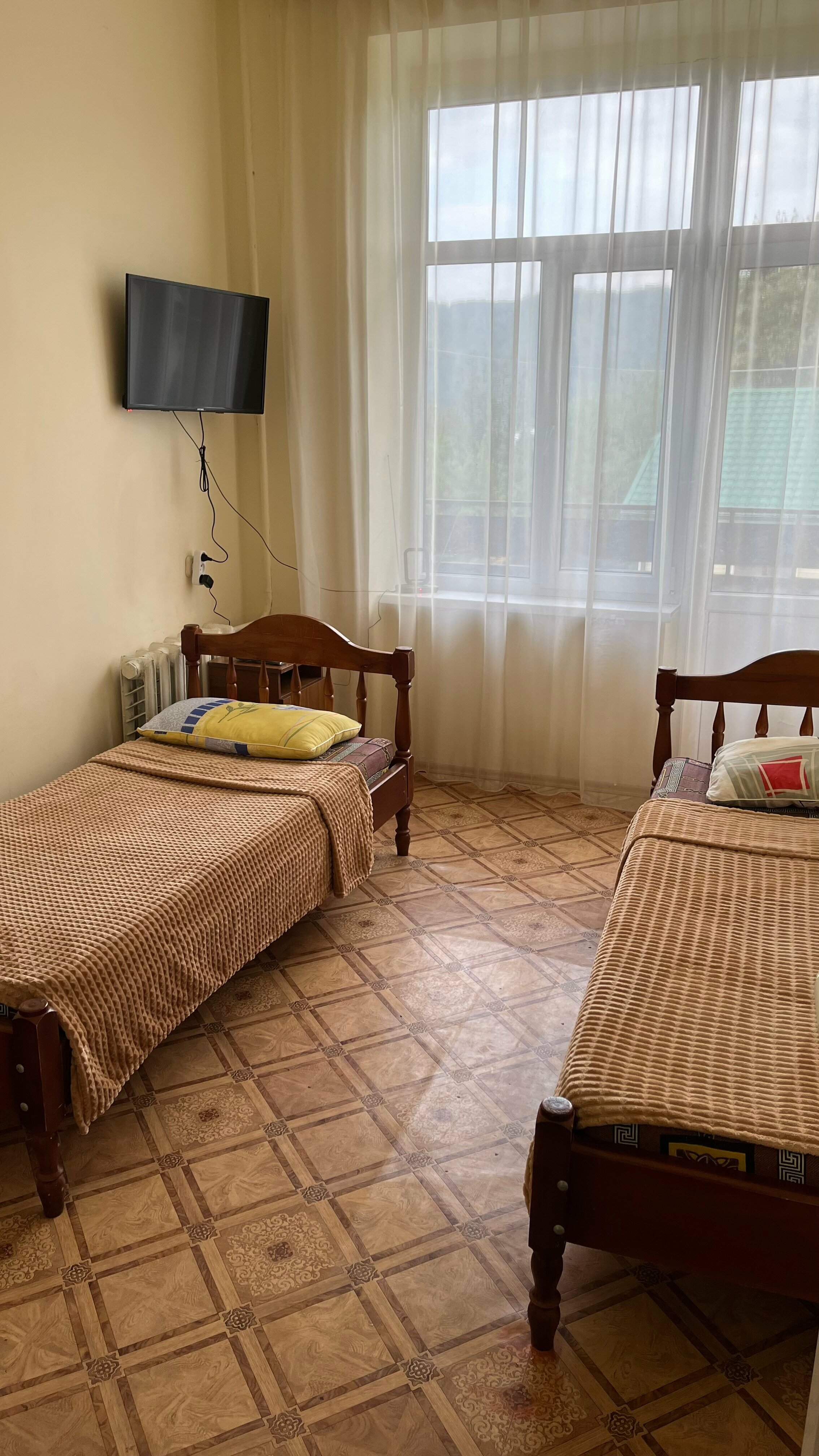 Бюджетный двухместный номер с 2 отдельными кроватями