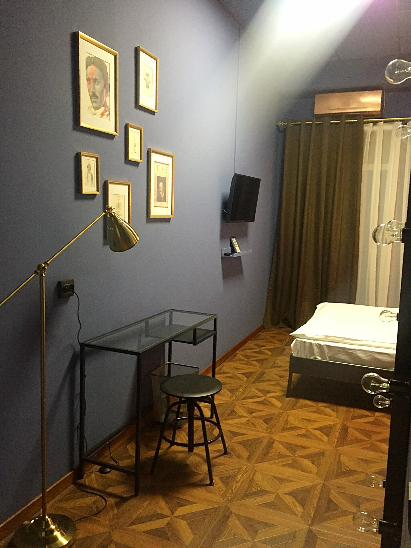 Двухместный номер с 1 кроватью и общей ванной комнатой