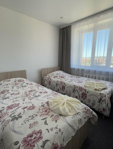 Двухместный номер с 2 отдельными кроватями, вид на город в Вятские Зори