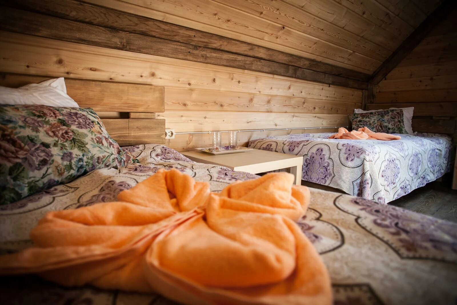 Двухместный номер с 2 отдельными кроватями и окном