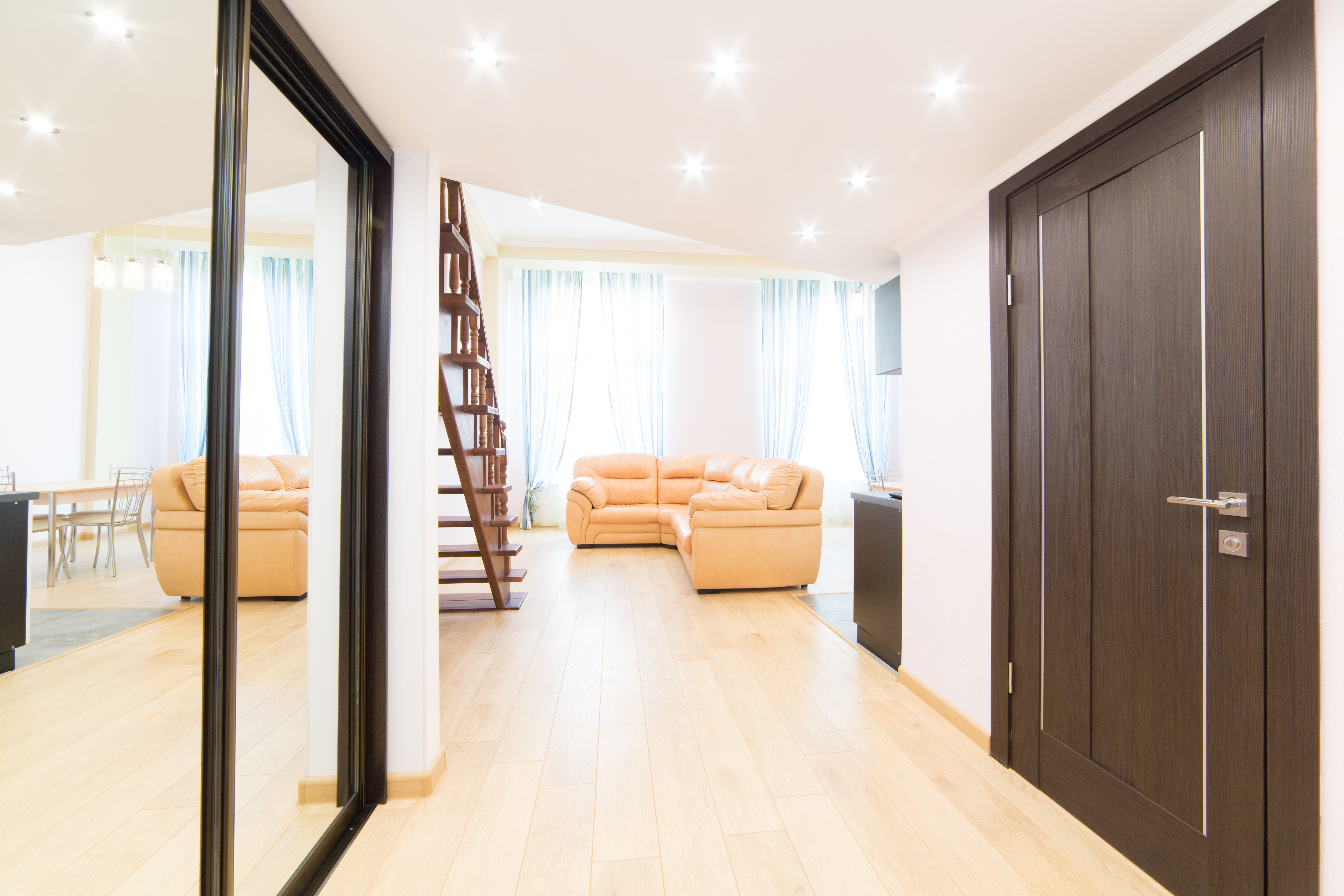 Двухуровневые апартаменты