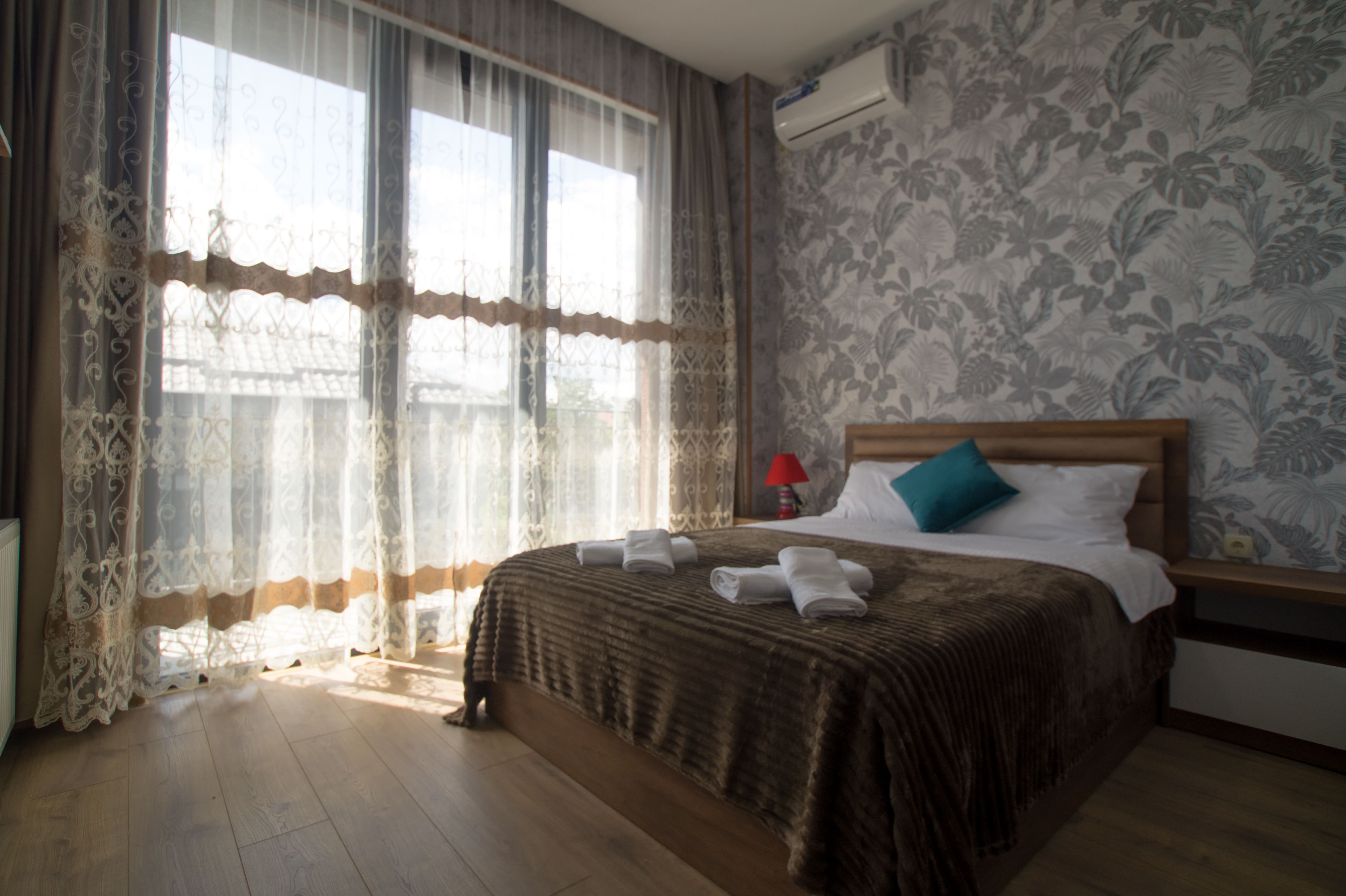 Двухместный номер Делюкс с 1 кроватью или 2 отдельными кроватями и балконом