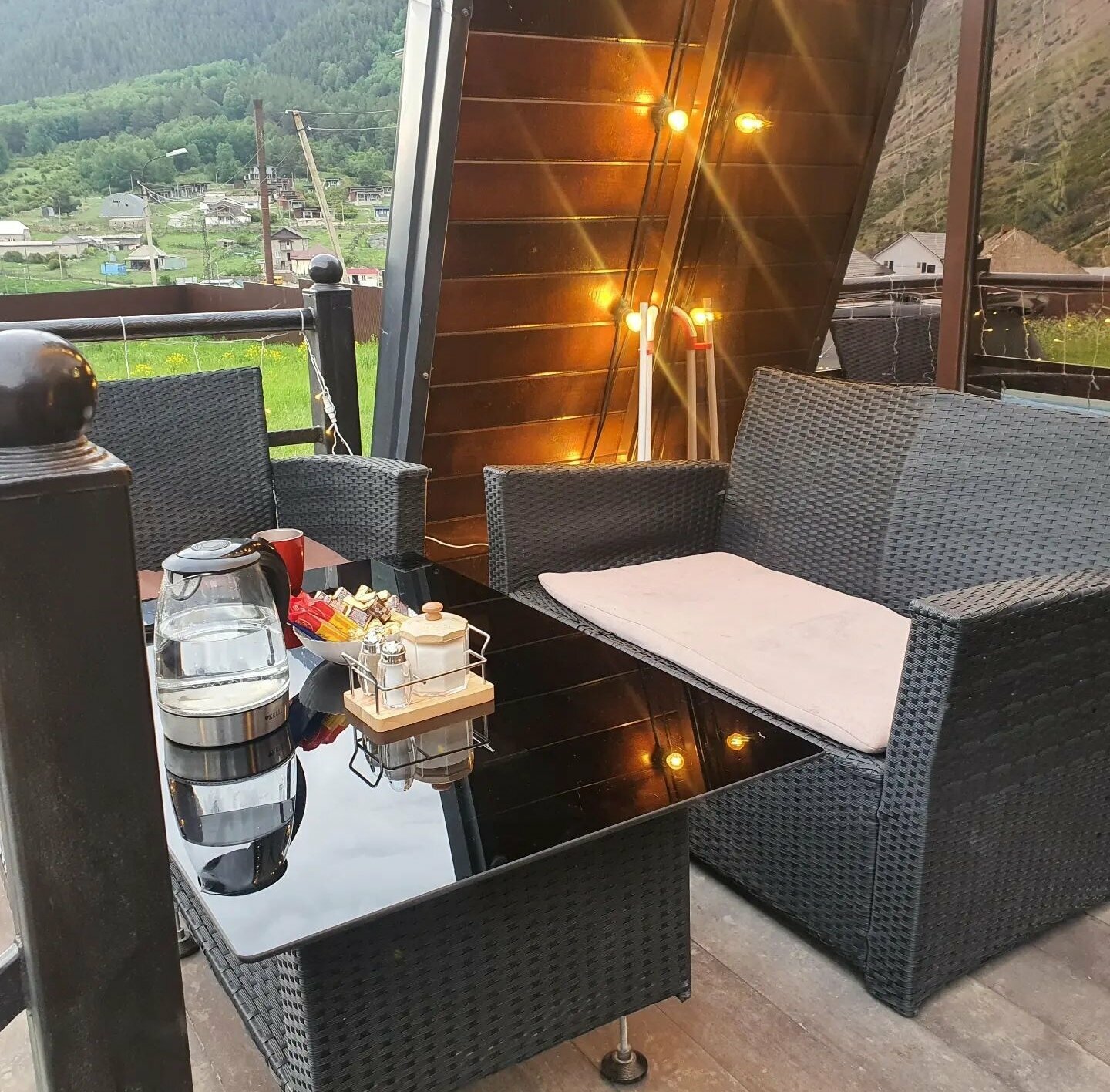 Коттедж с видом на горы