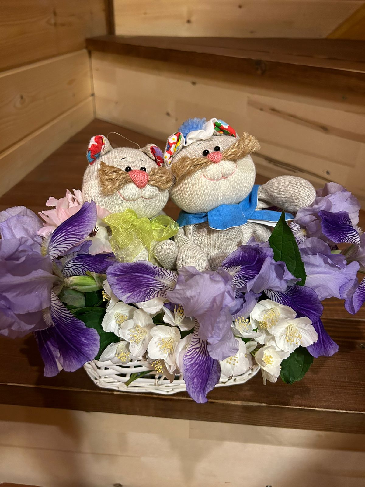 Семейный номер с видом на сад