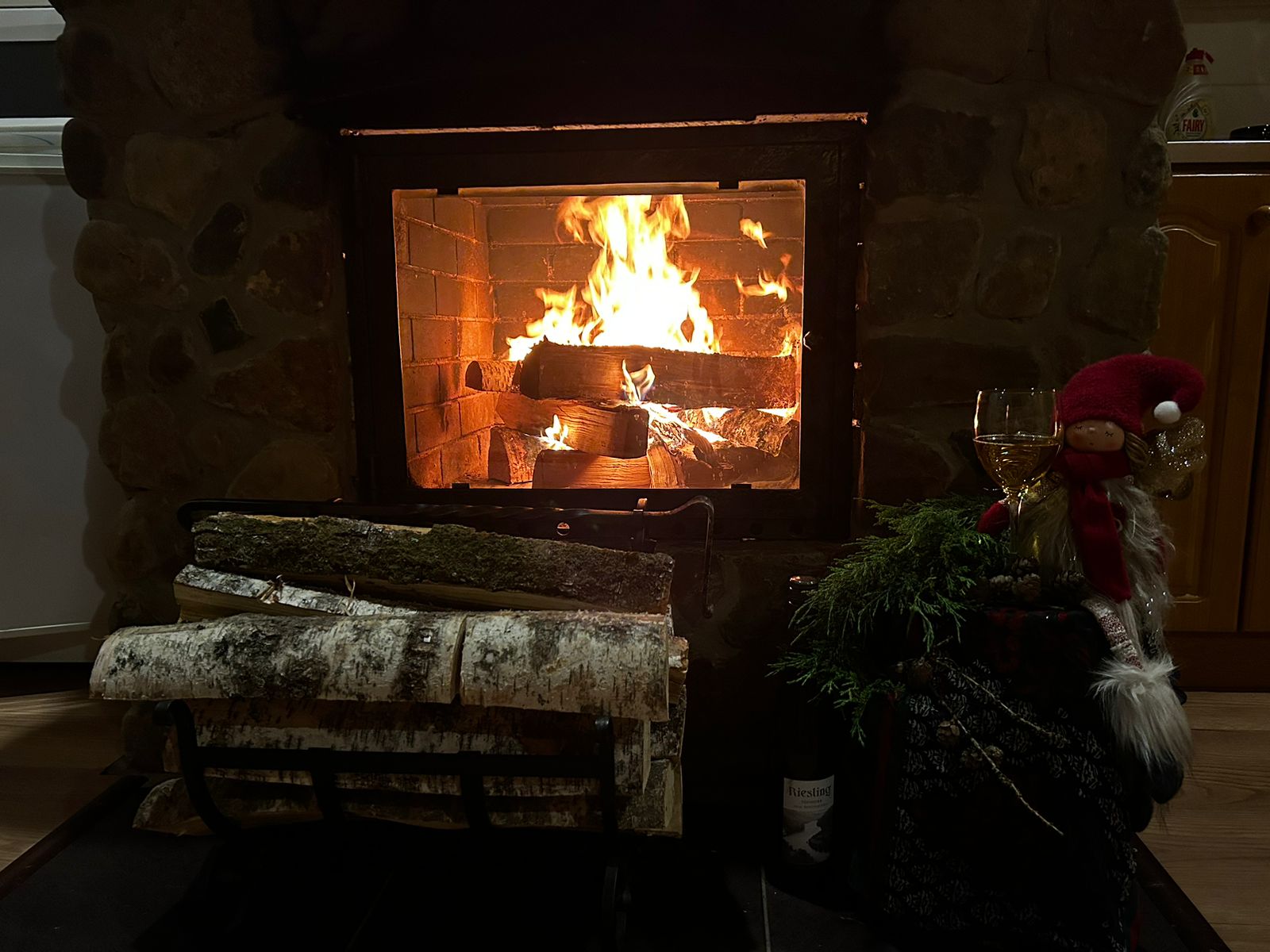 Семейный номер с видом на сад