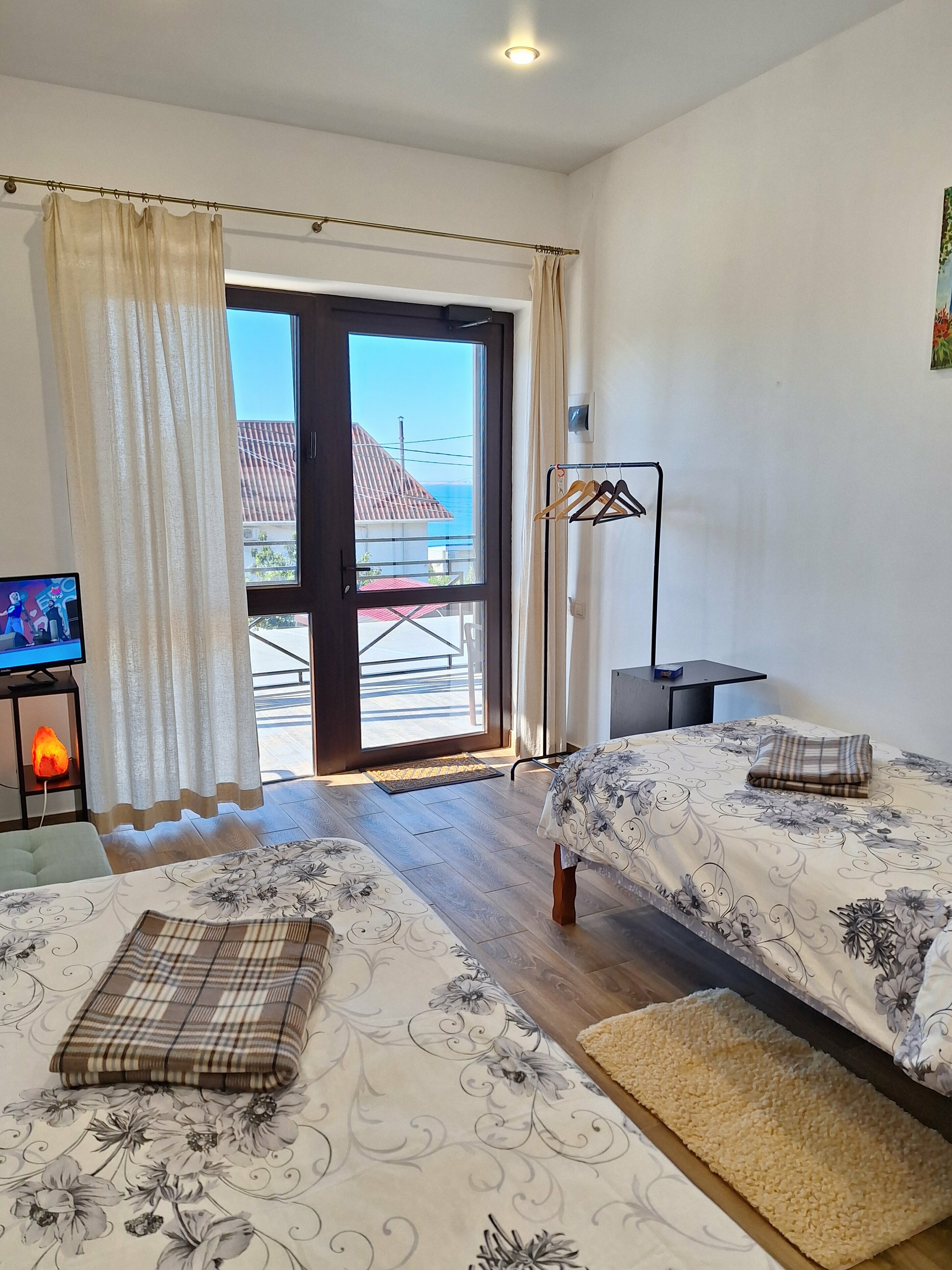 Двухместный номер с 2 отдельными кроватями, вид на море