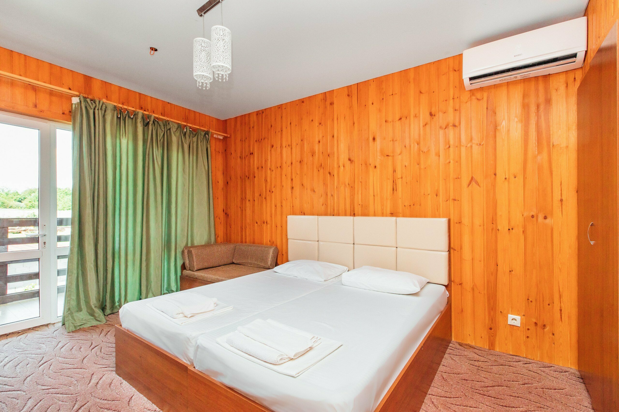 Двухместный номер с 2 отдельными кроватями и террасой