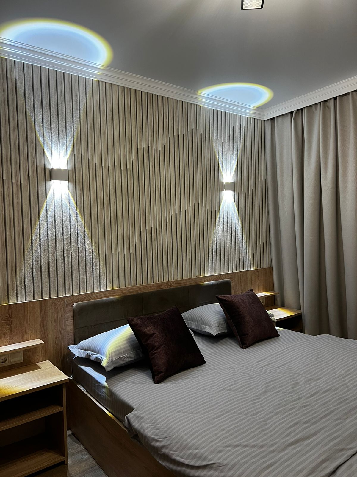 Двухместный номер с 1 кроватью и видом на горы