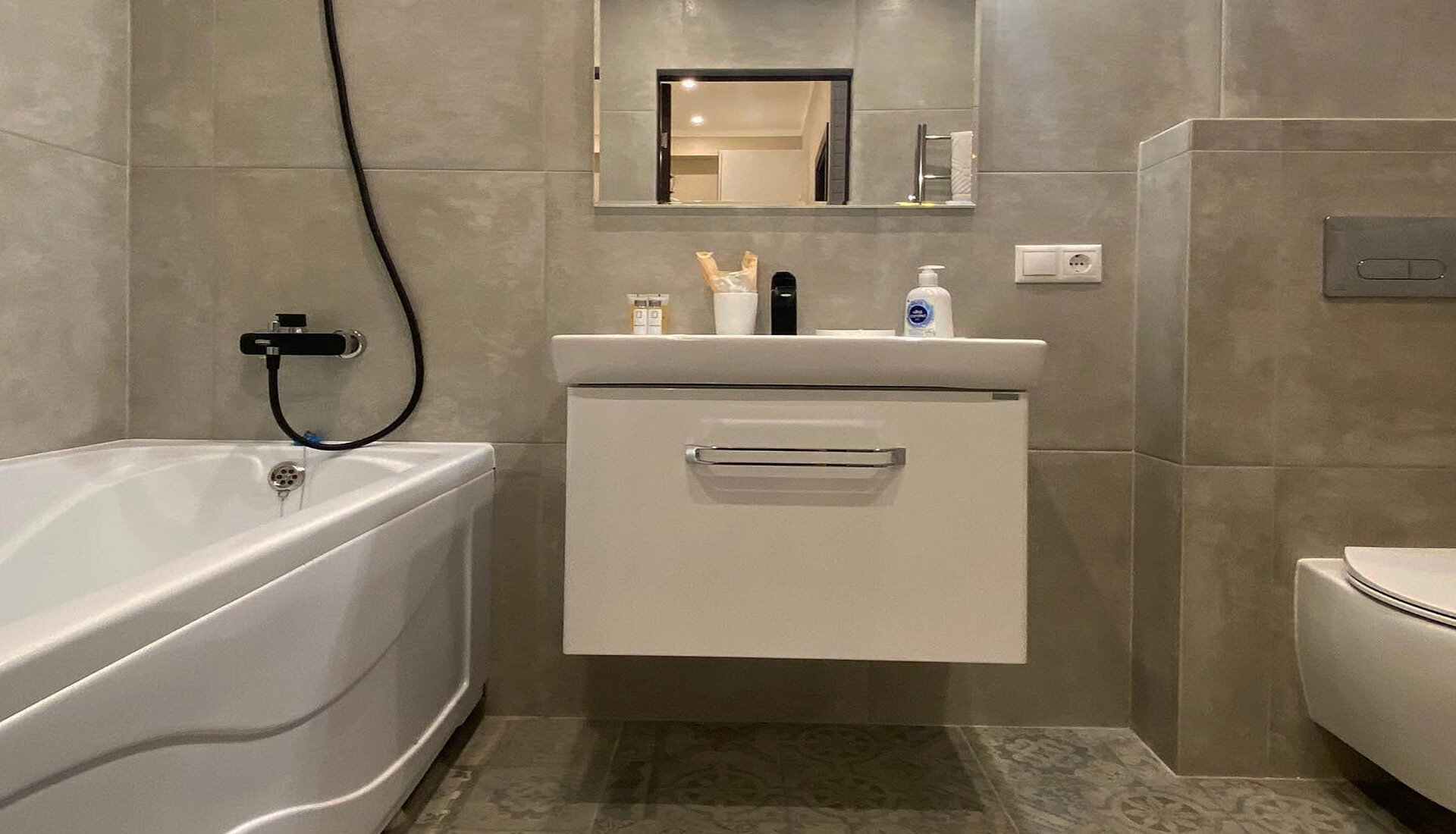 Апартаменты с 1 спальней