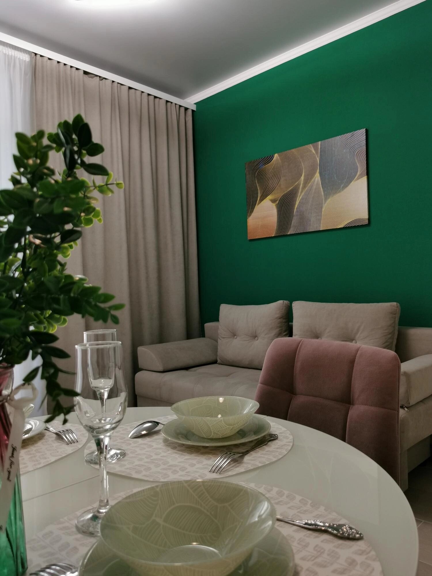 Cемейный номер с собственной ванной комнатой