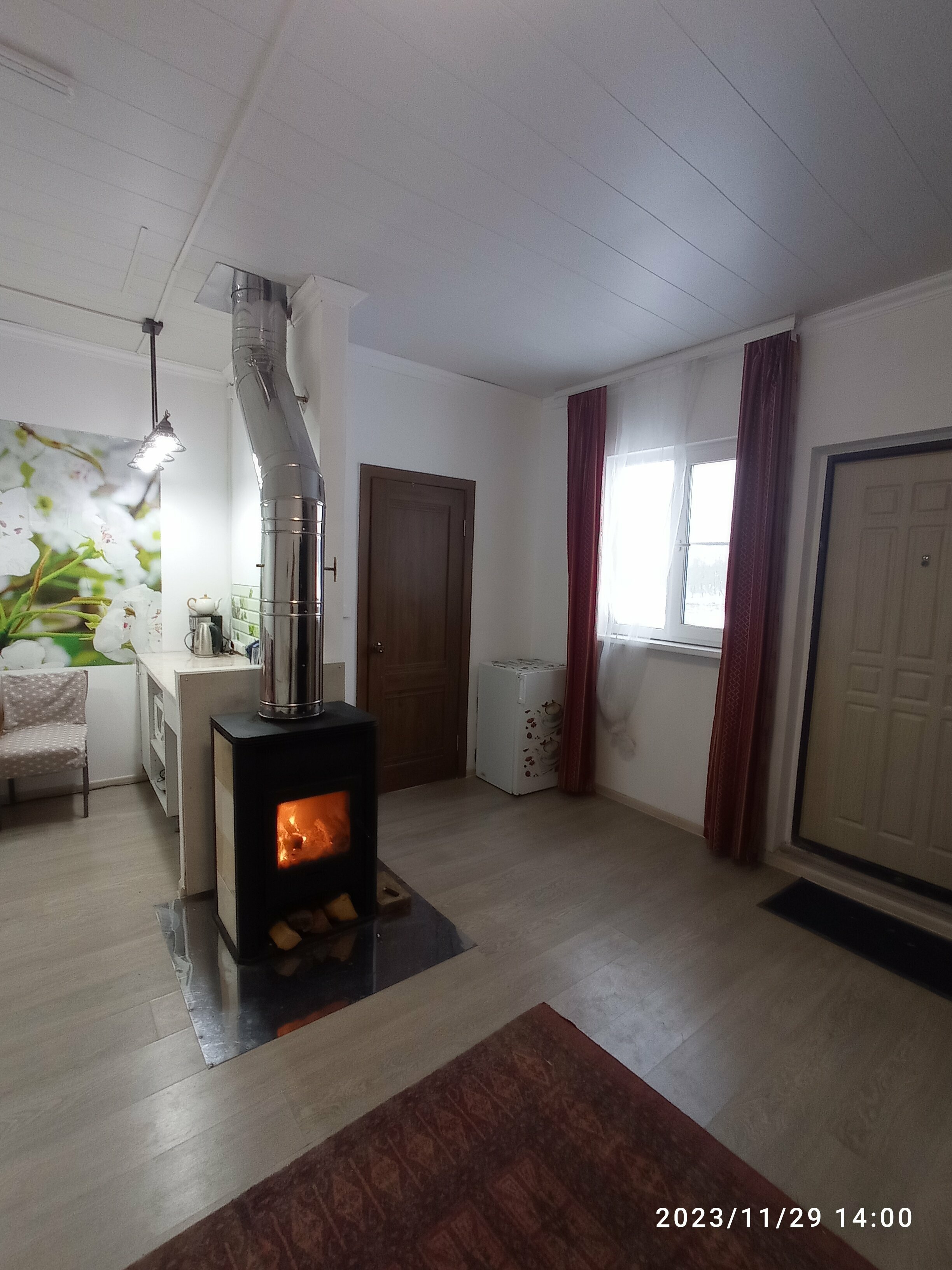 Номер-студия с видом на сад