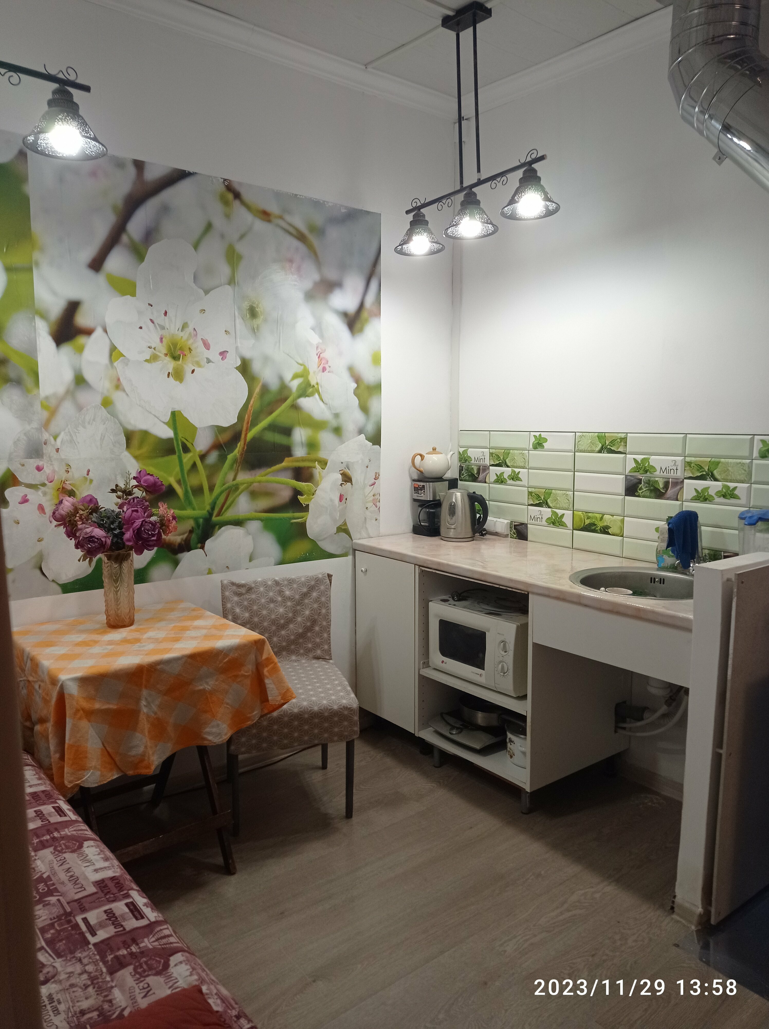 Номер-студия с видом на сад