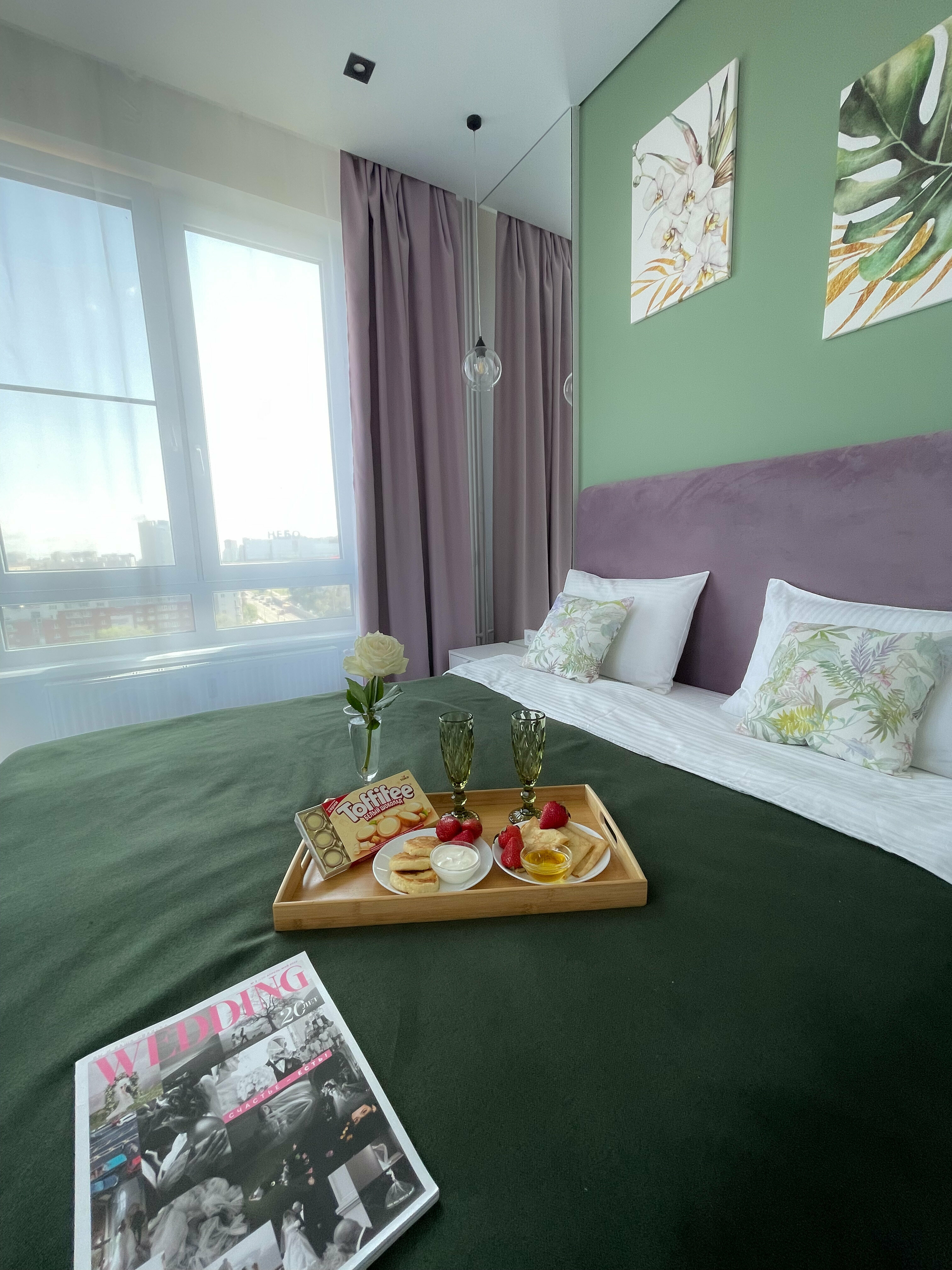 Апартаменты с 1 спальней