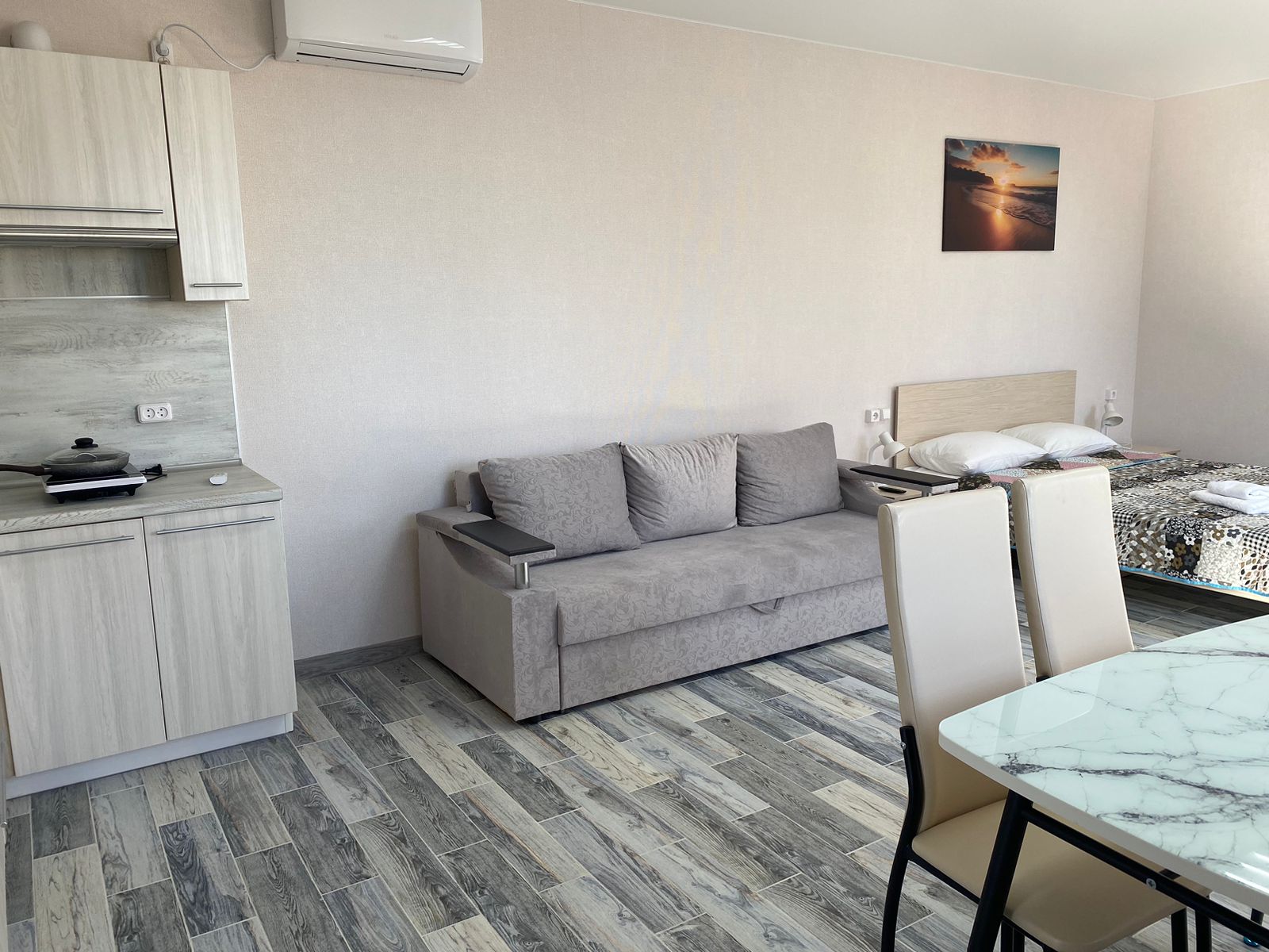 Номер-студия с видом на море