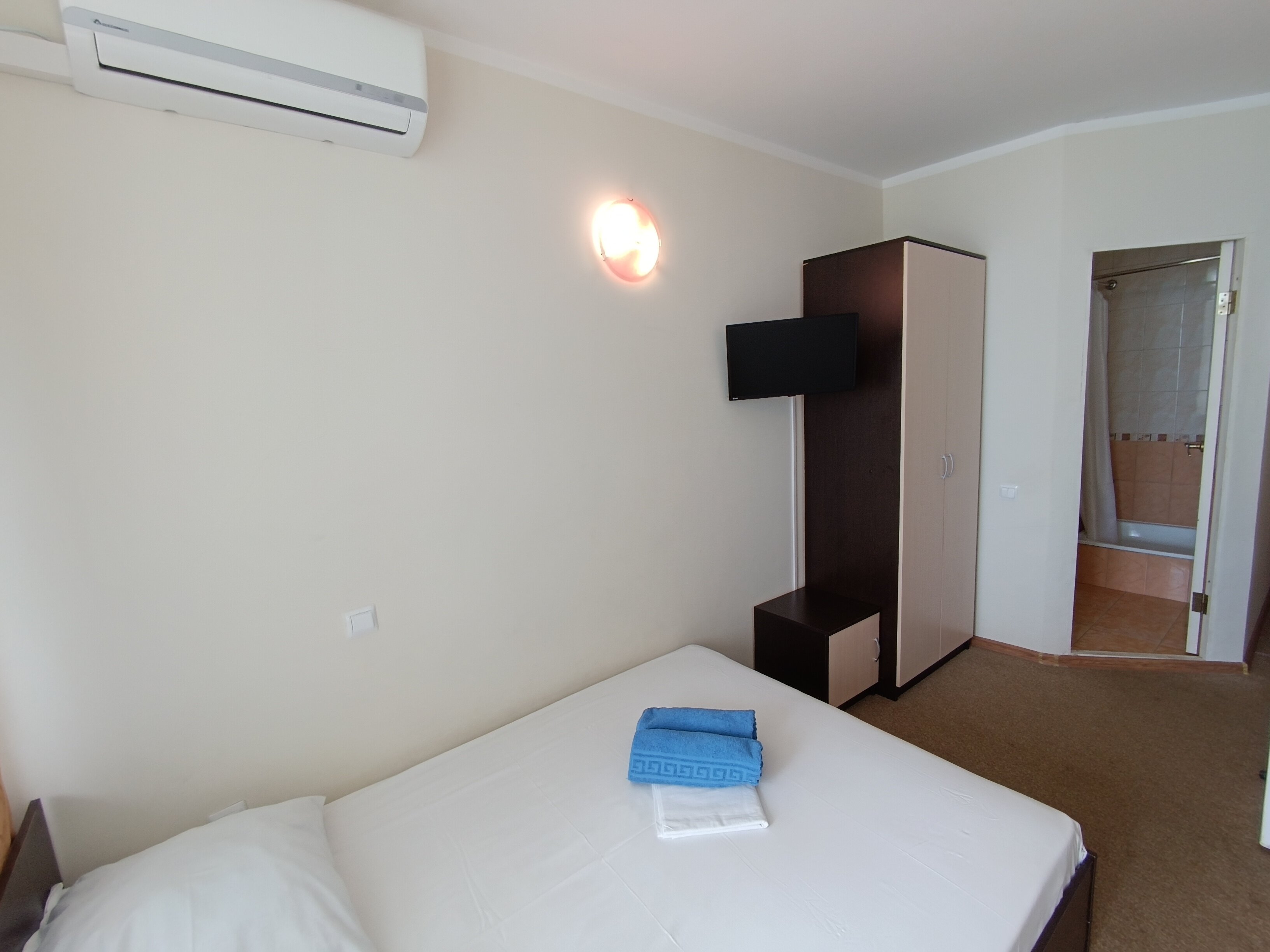 Двухместный номер с 1 кроватью и балконом, вид на море