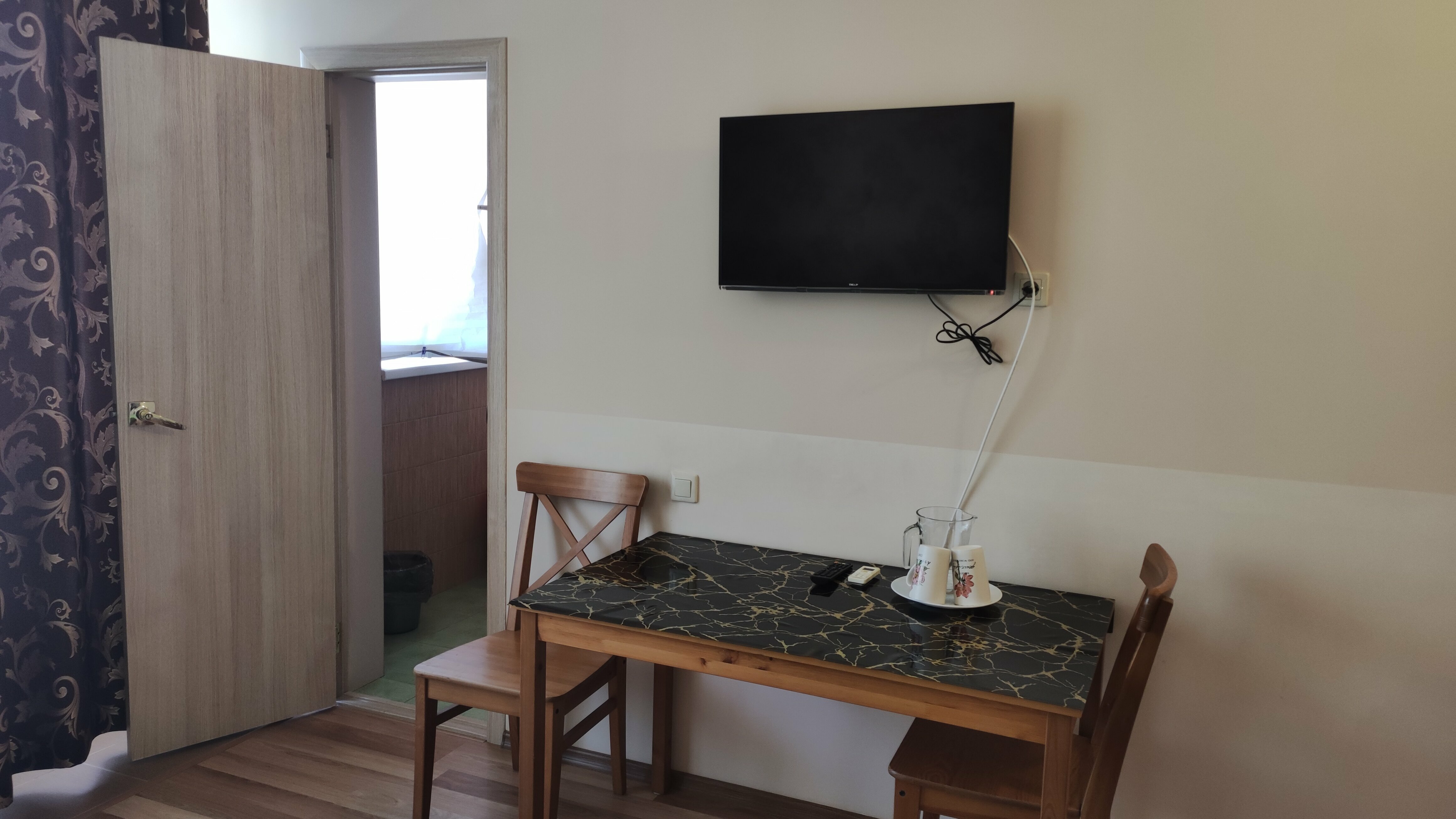 Двухместный номер Делюкс с 1 кроватью и балконом