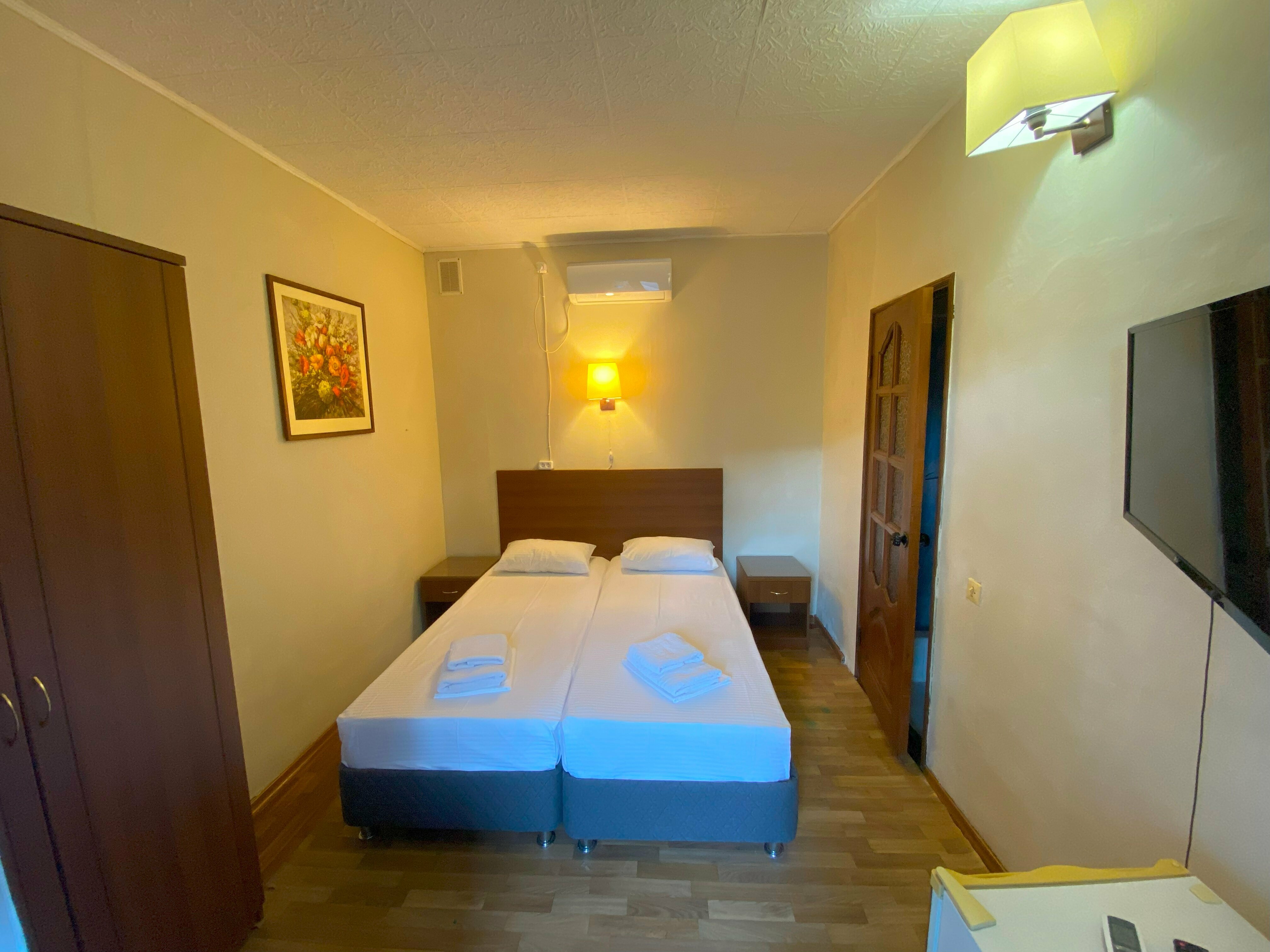 Двухместный номер с 2 отдельными кроватями и балконом