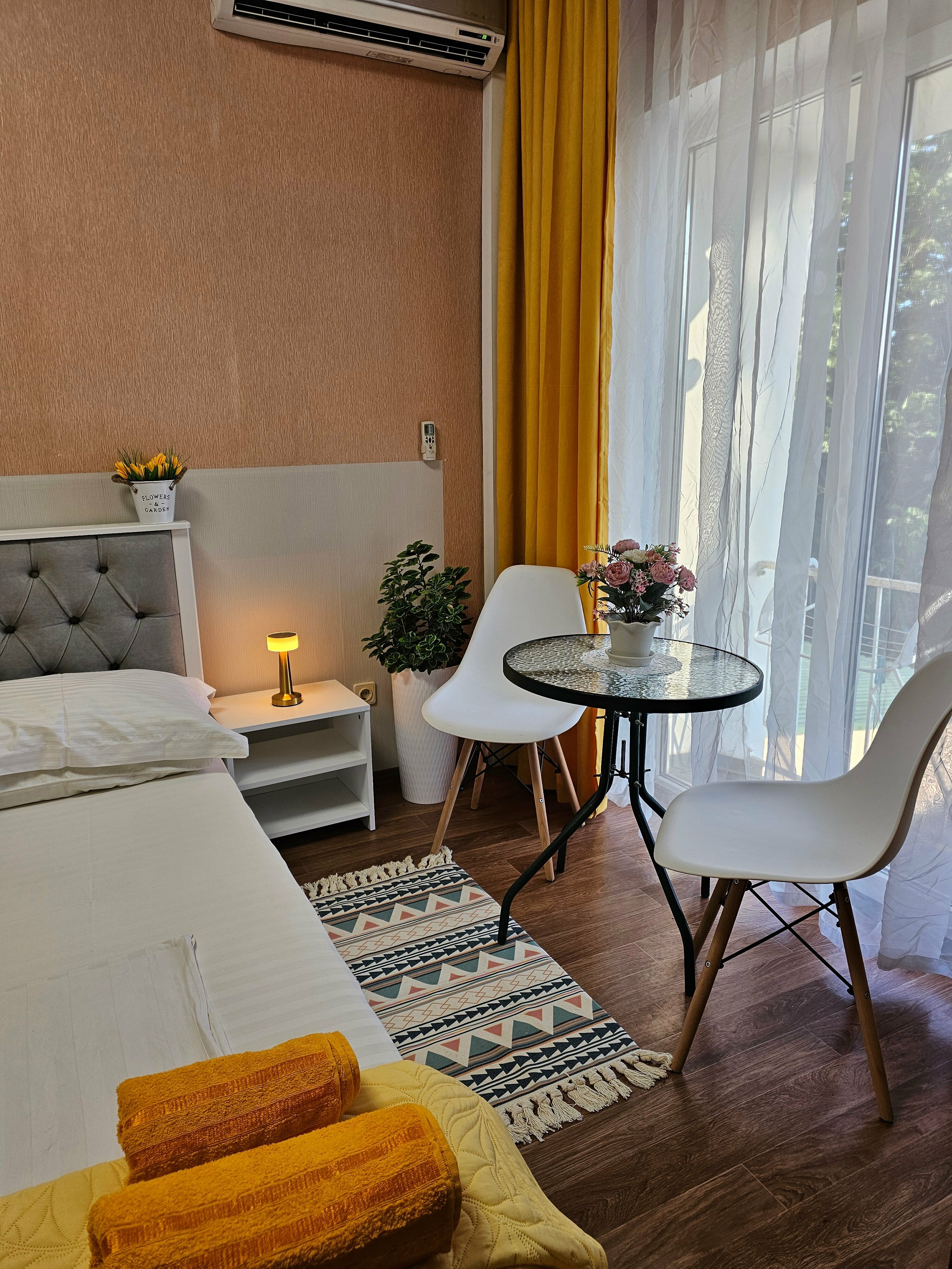 Двухместный номер с 1 кроватью и собственной ванной комнатой