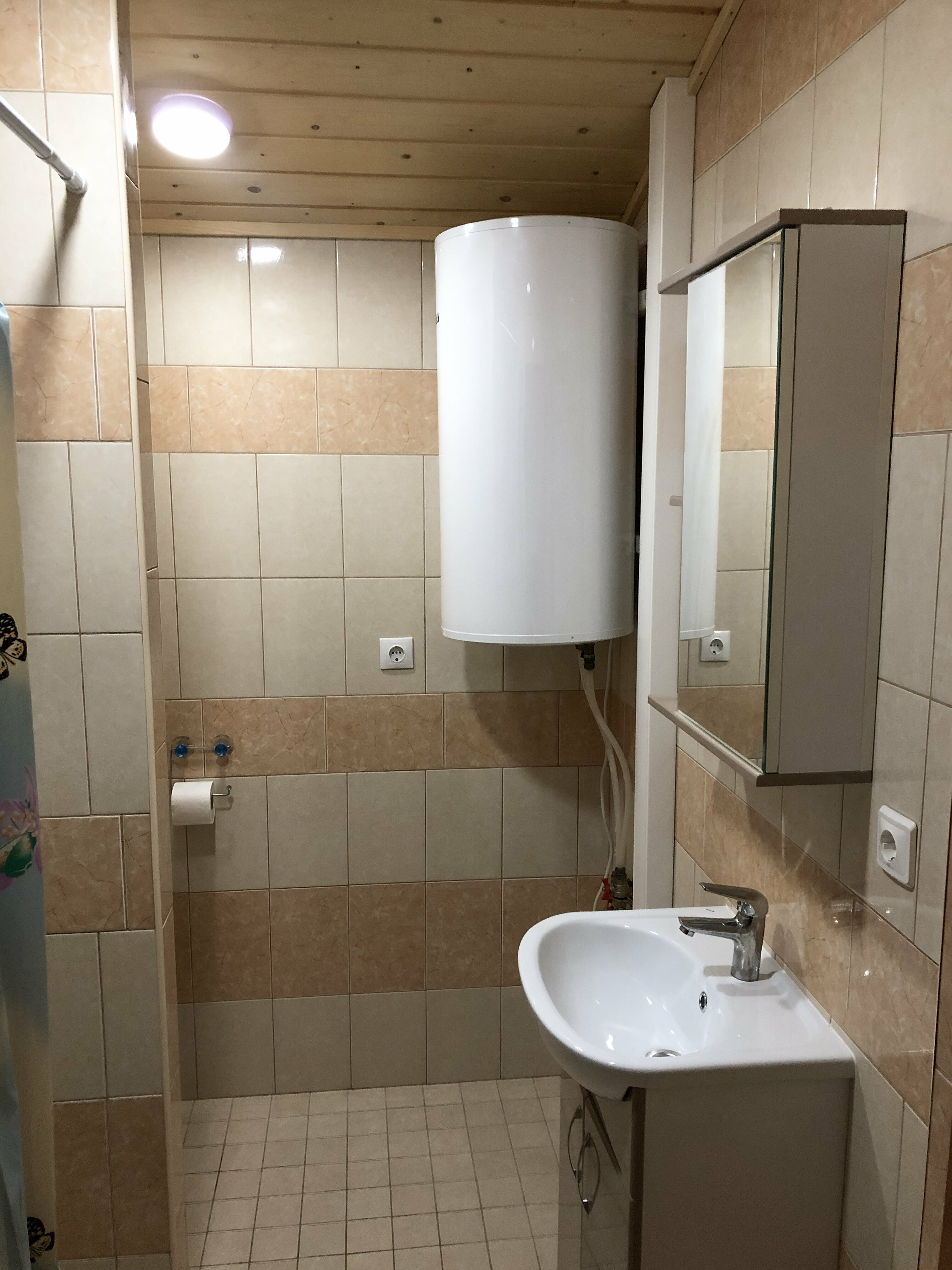 Трехместный номер с террасой