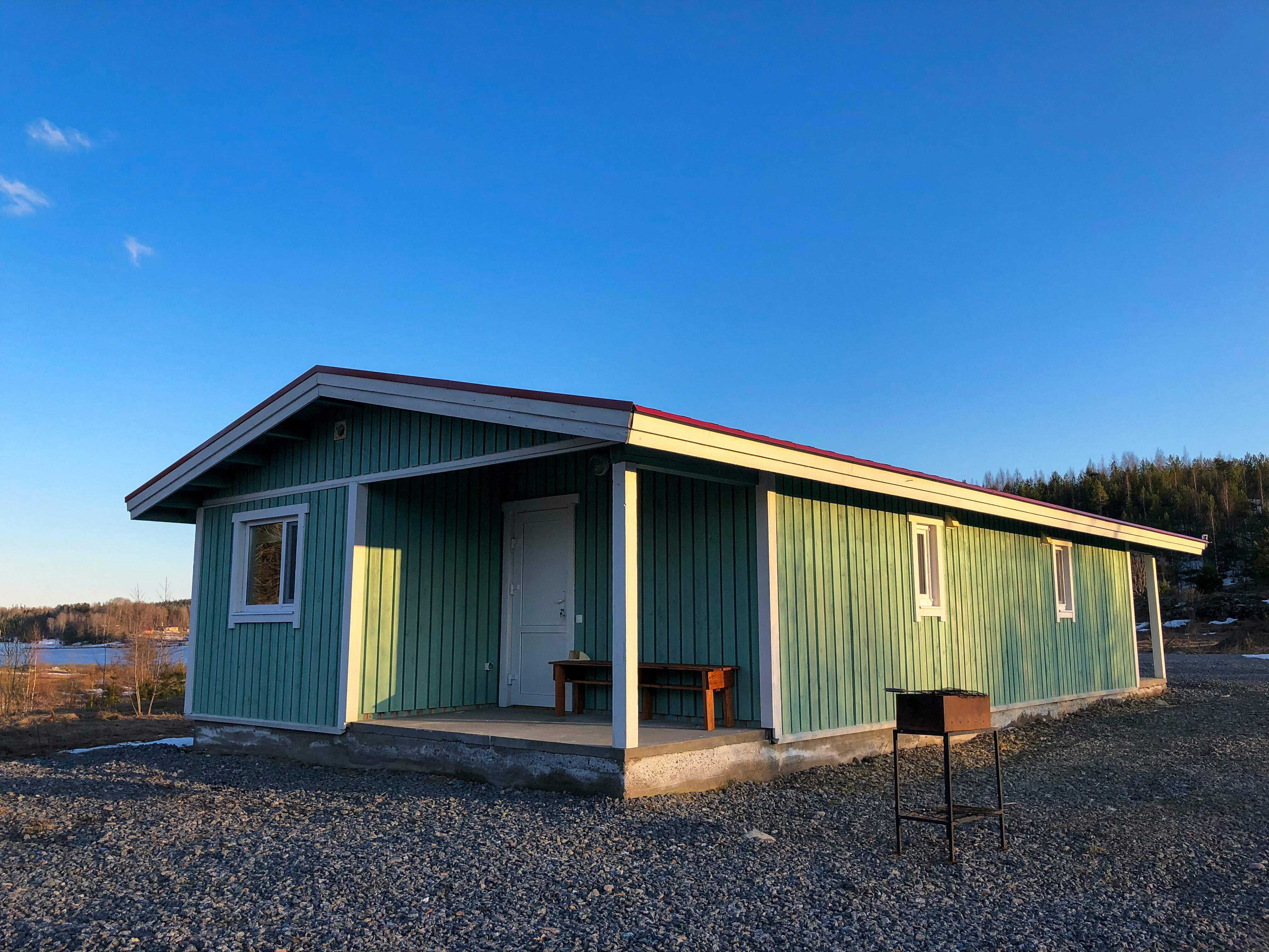 Четырехместный номер с видом на озеро