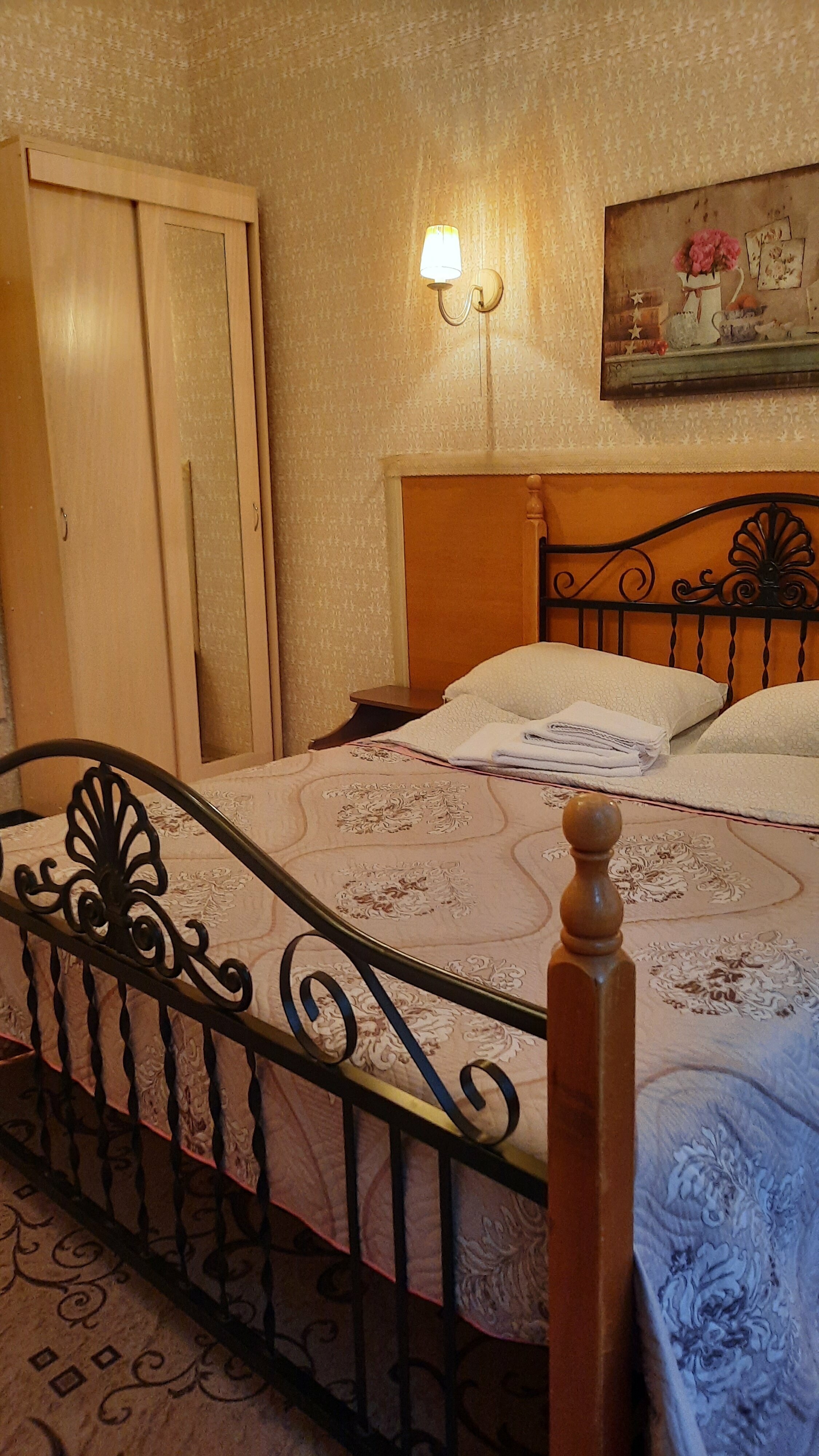 Двухместный номер с 1 кроватью и собственной ванной комнатой