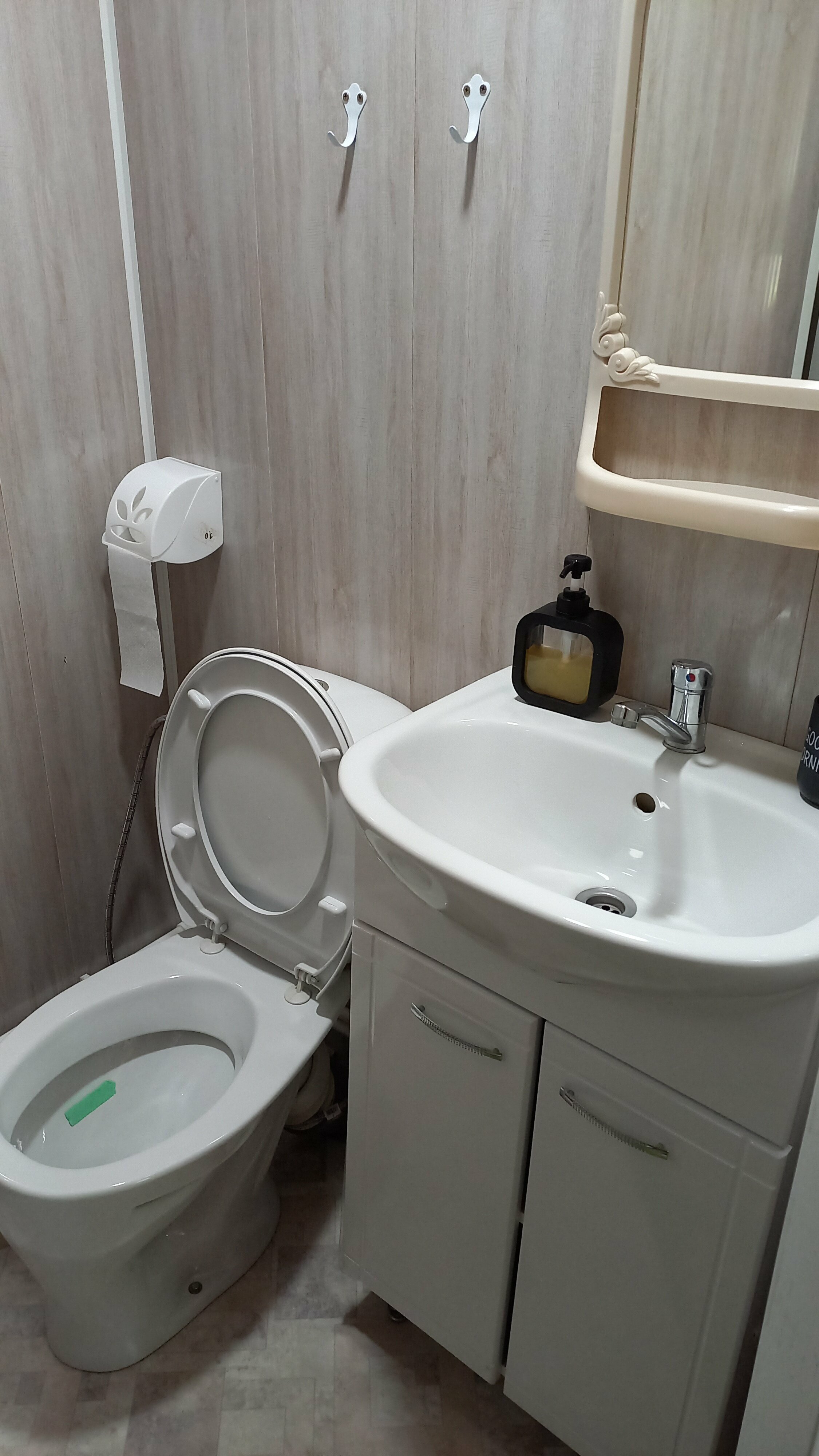 Трехместный номер с душем