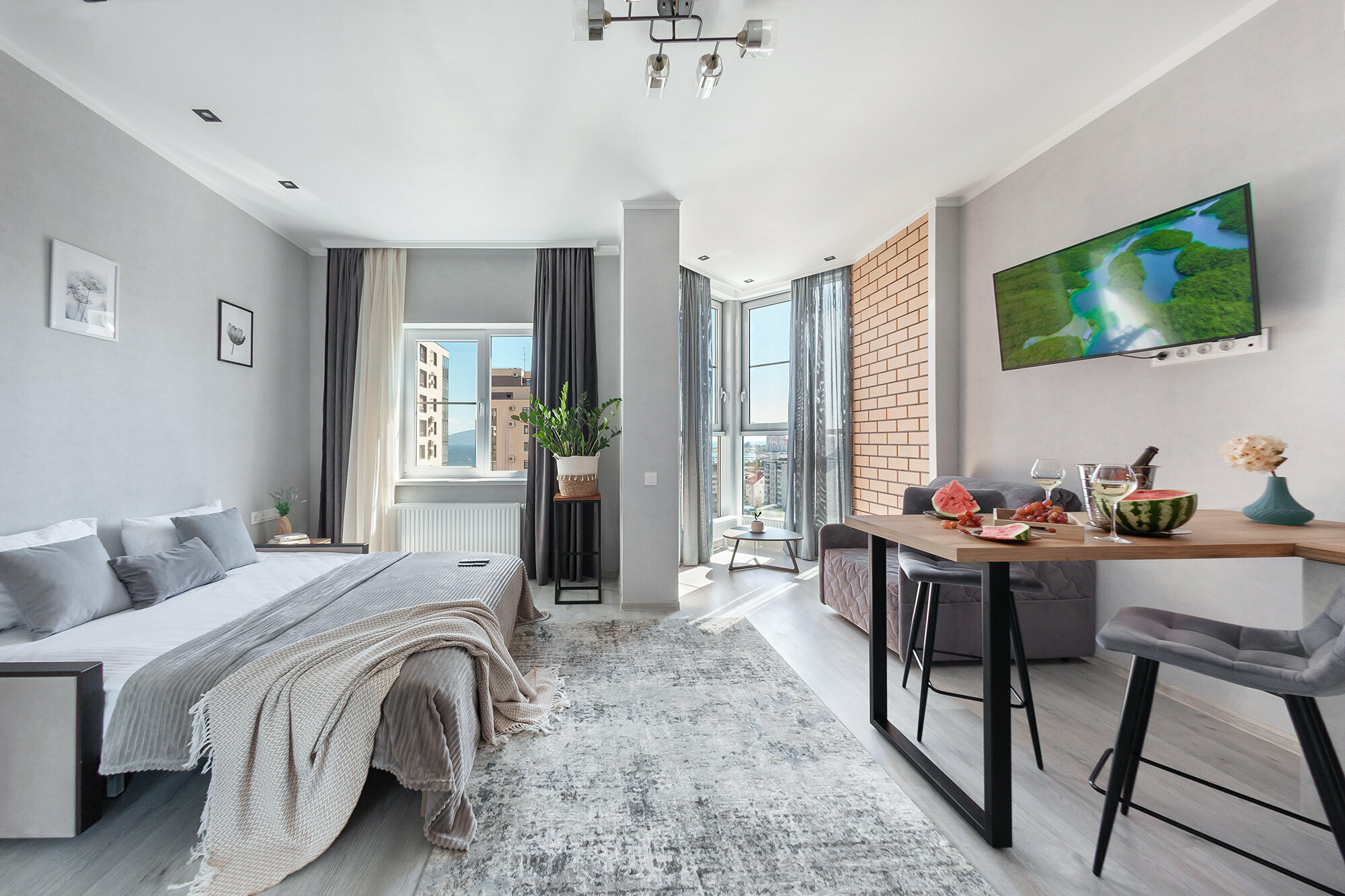 Апартаменты с видом на море