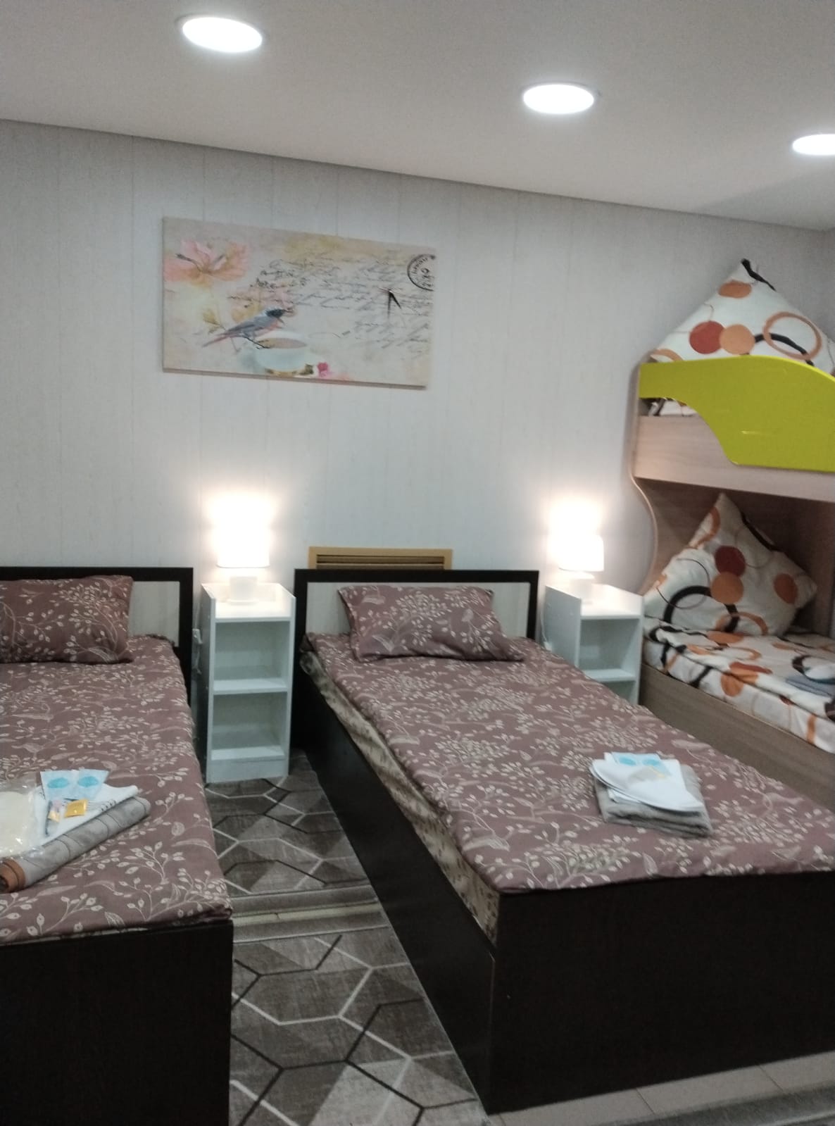 Стандартный четырехместный номер