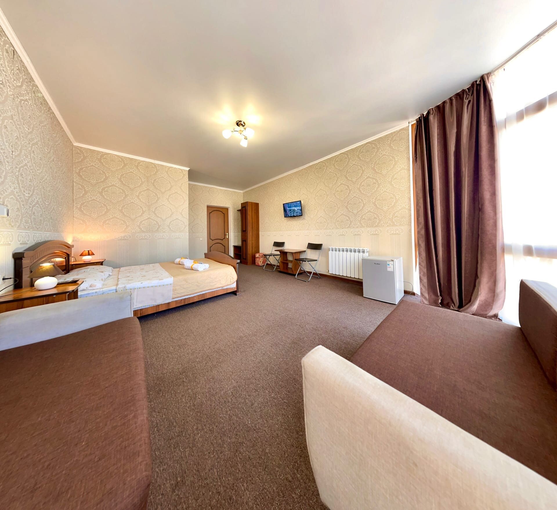 Четырехместный номер с видом на море