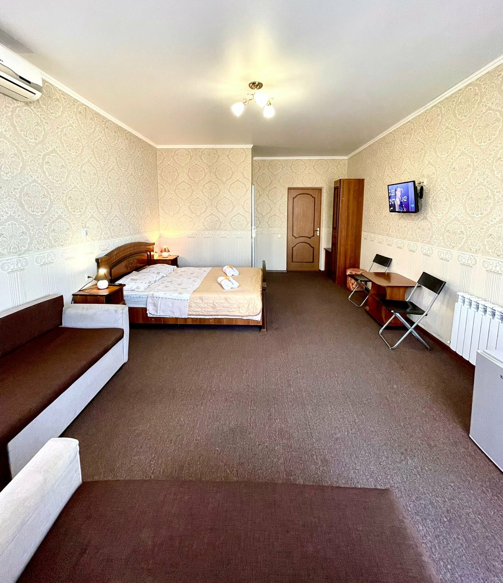 Четырехместный номер с видом на море