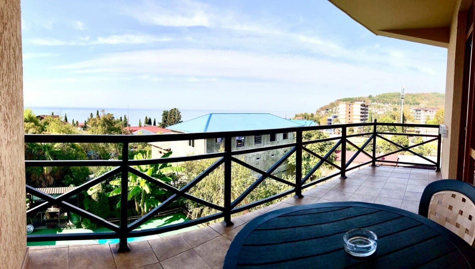 Трехместный номер Делюкс с видом на море