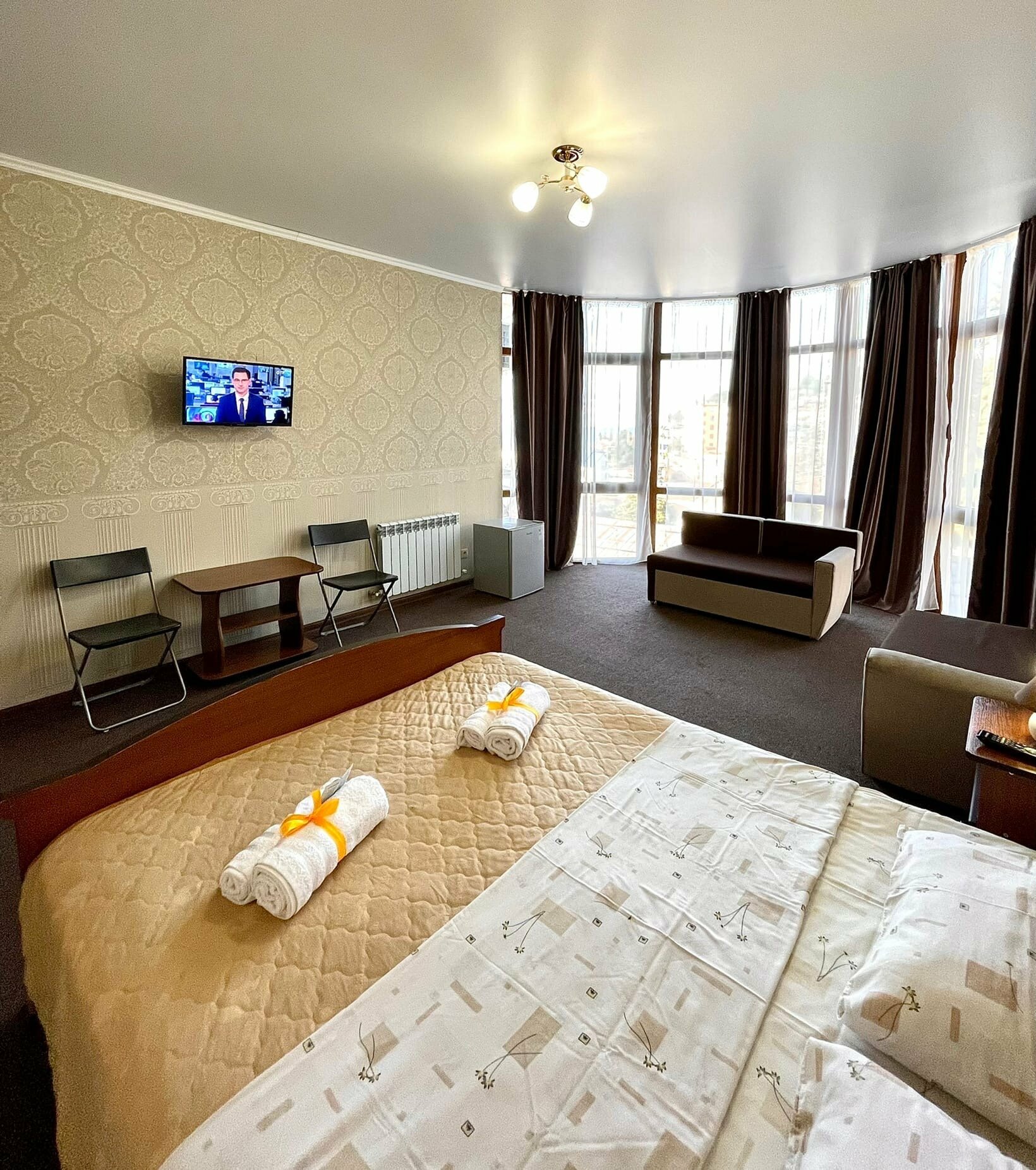 Четырехместный номер с видом на море