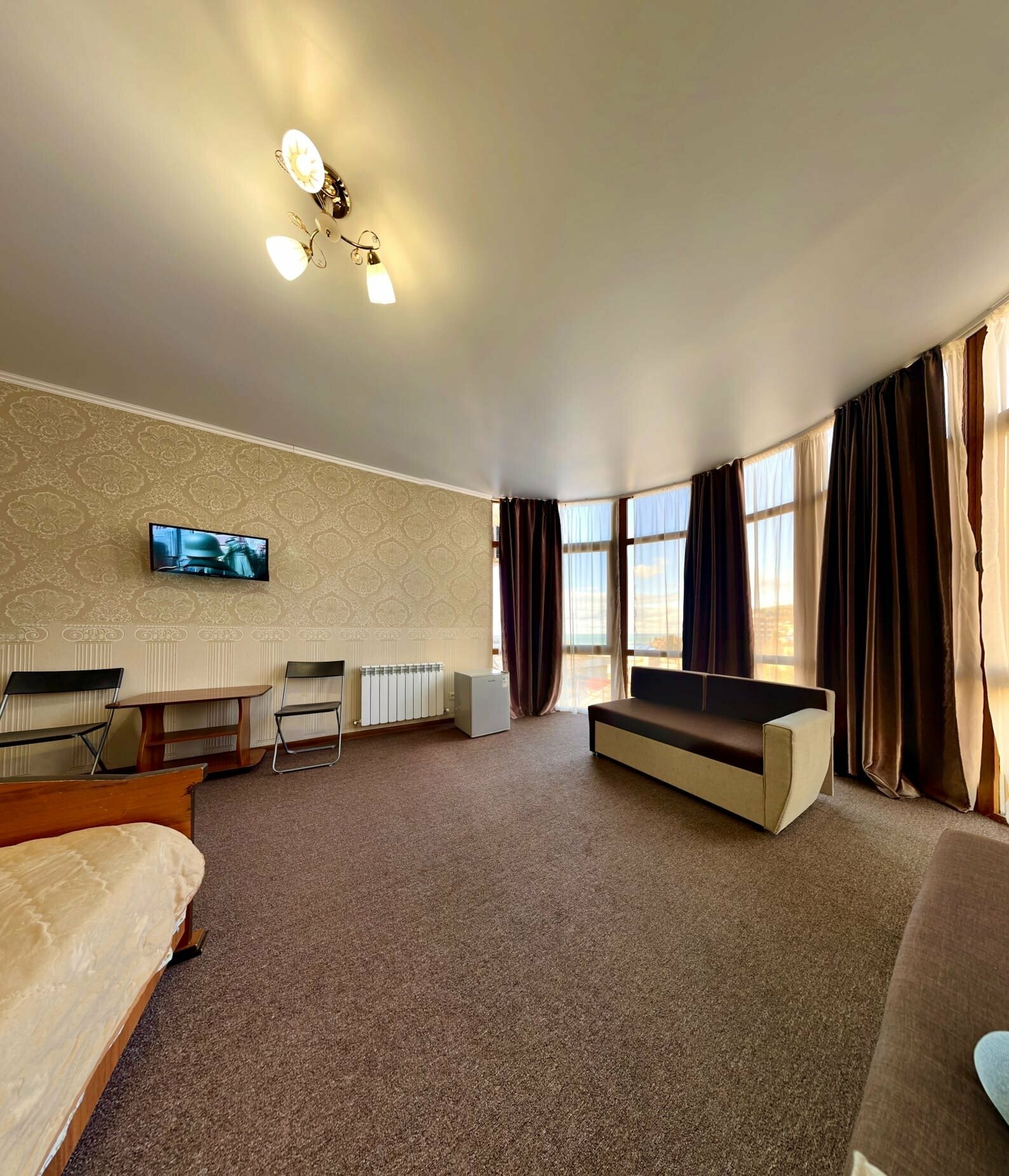 Четырехместный номер с видом на море