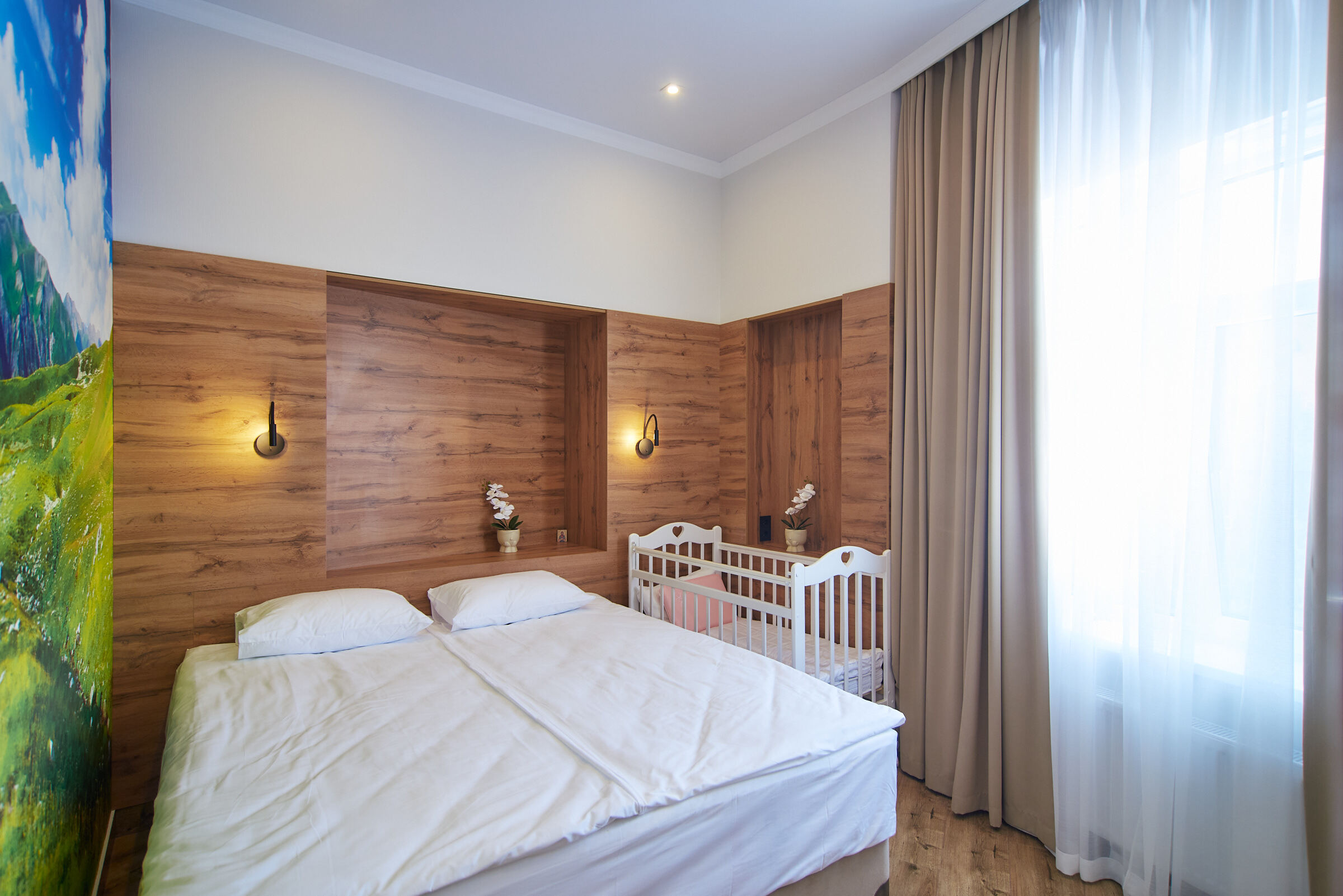 Апартаменты с 1 спальней