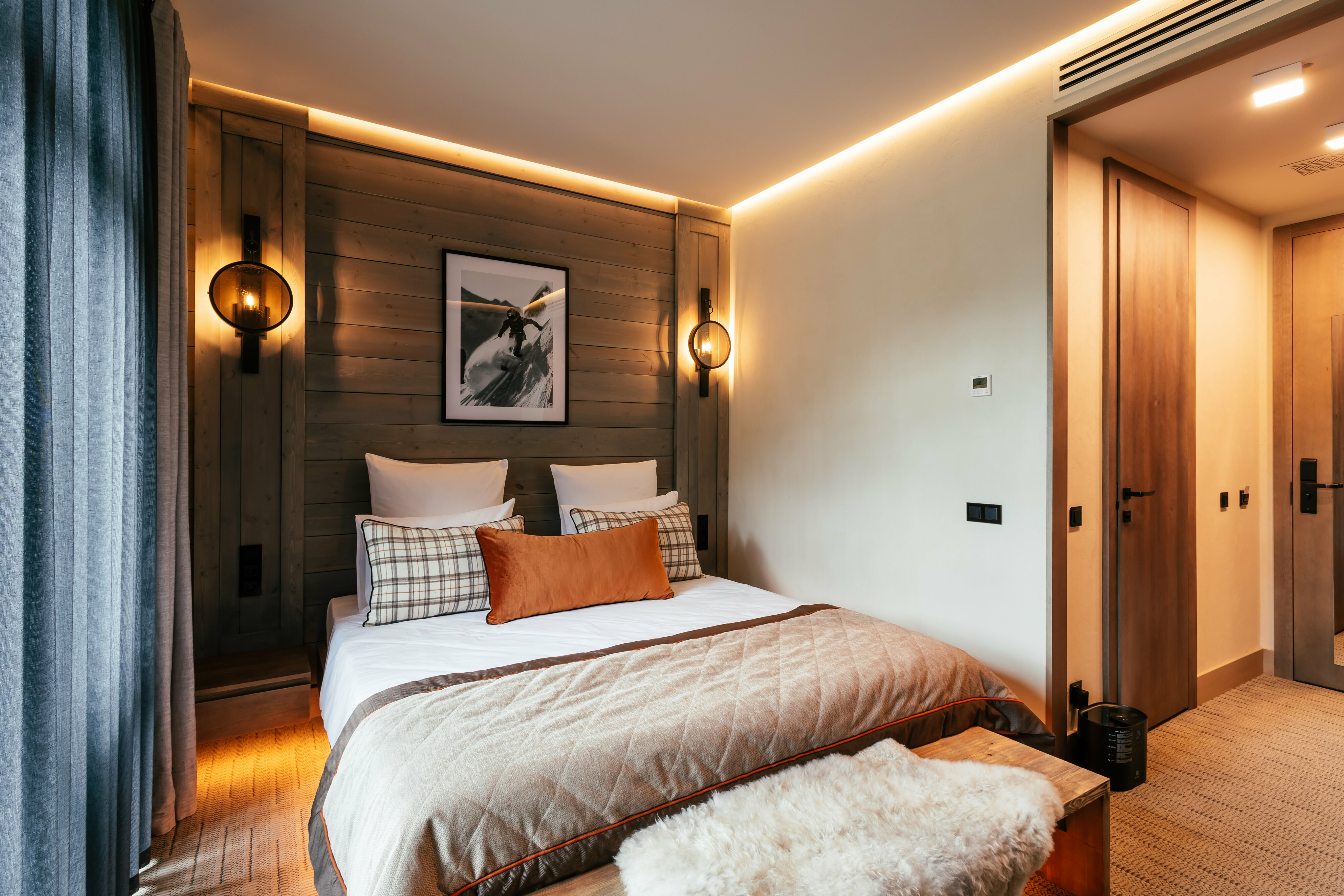 Двухместный номер с 1 кроватью и террасой