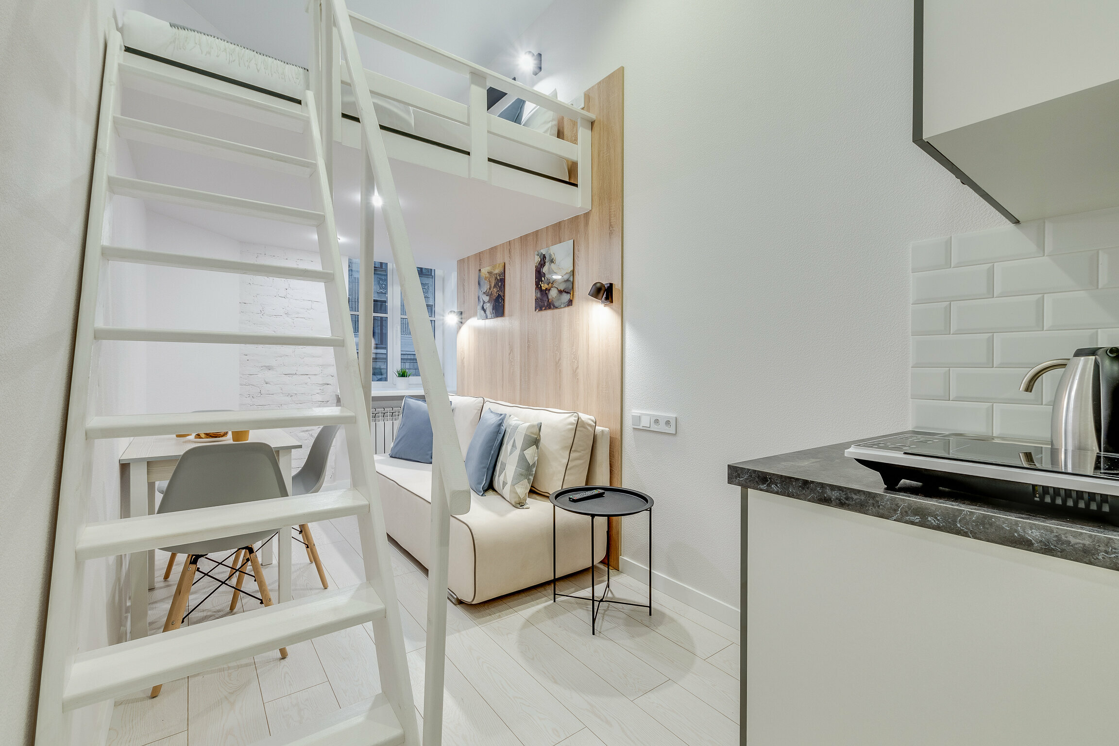 Двухуровневые апартаменты