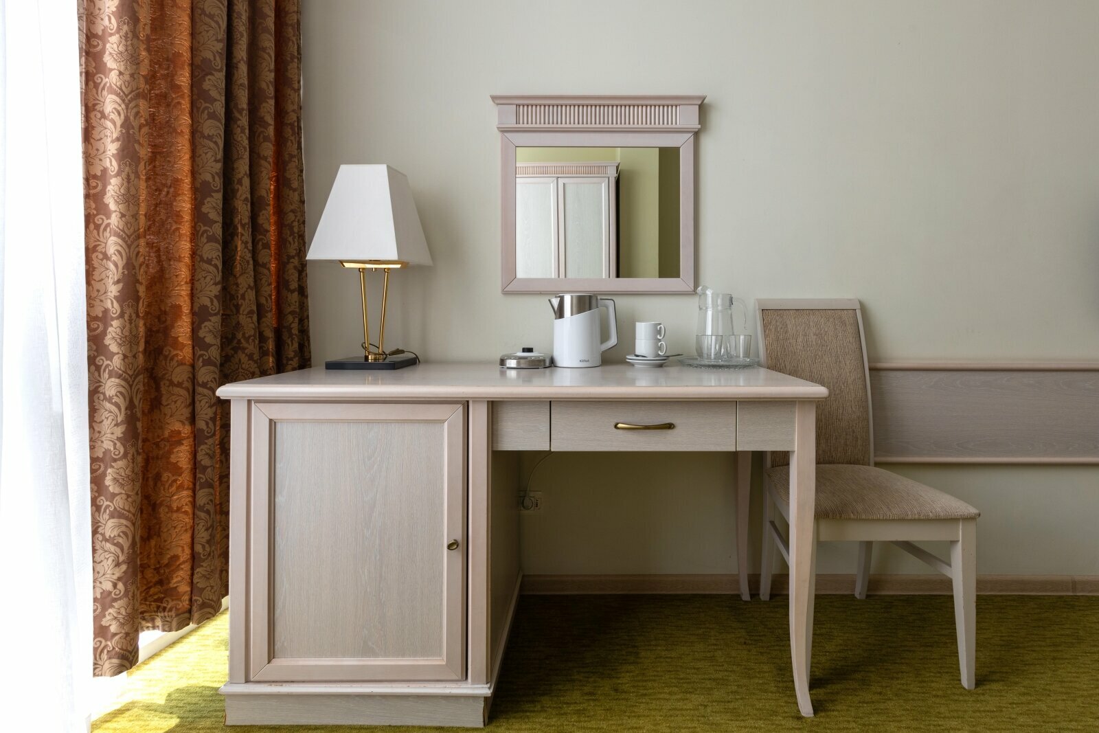 Двухместный номер с 1 кроватью и видом на парк