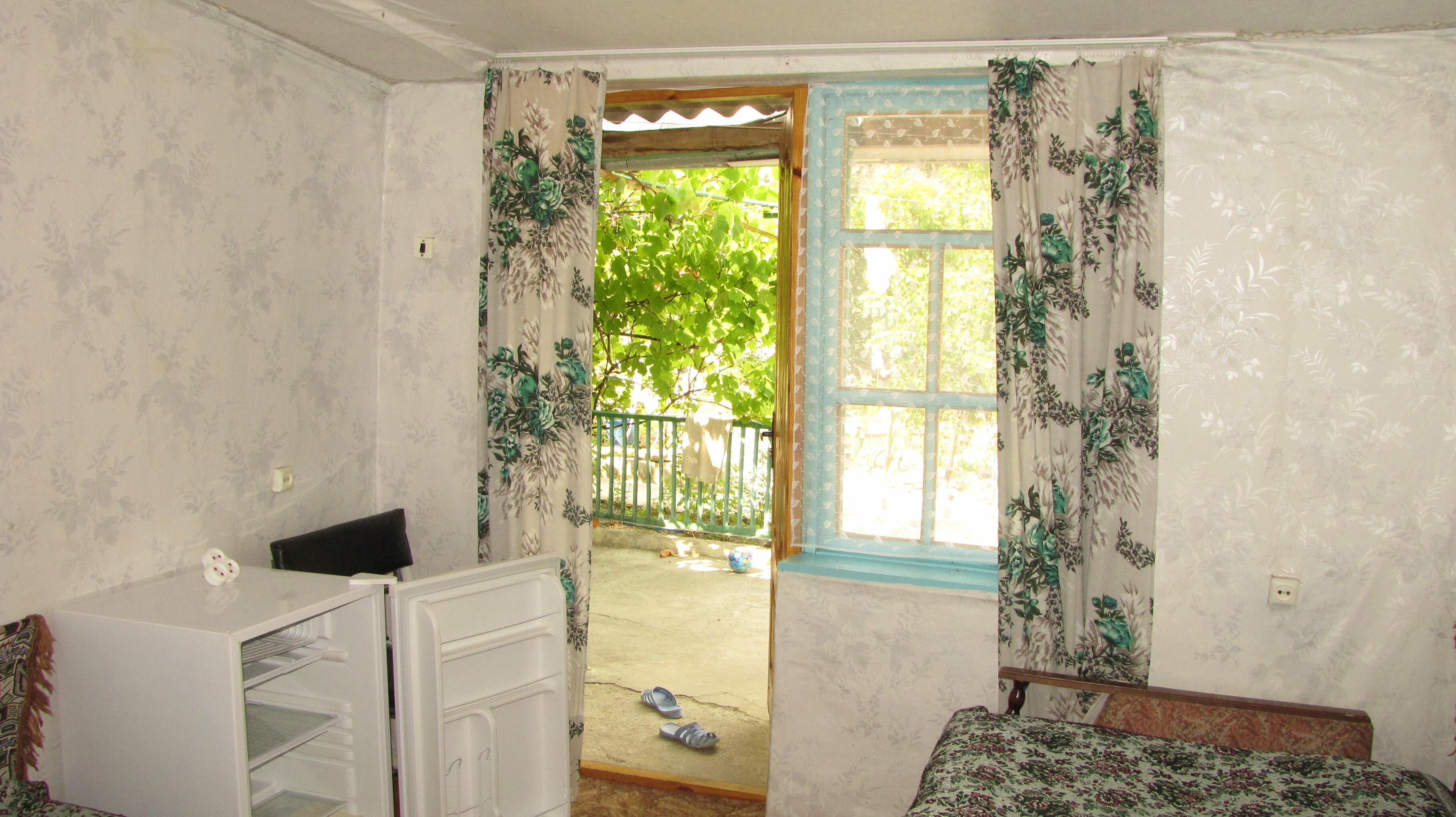 Двухместный номер с 1 кроватью или 2 отдельными кроватями, вид на горы