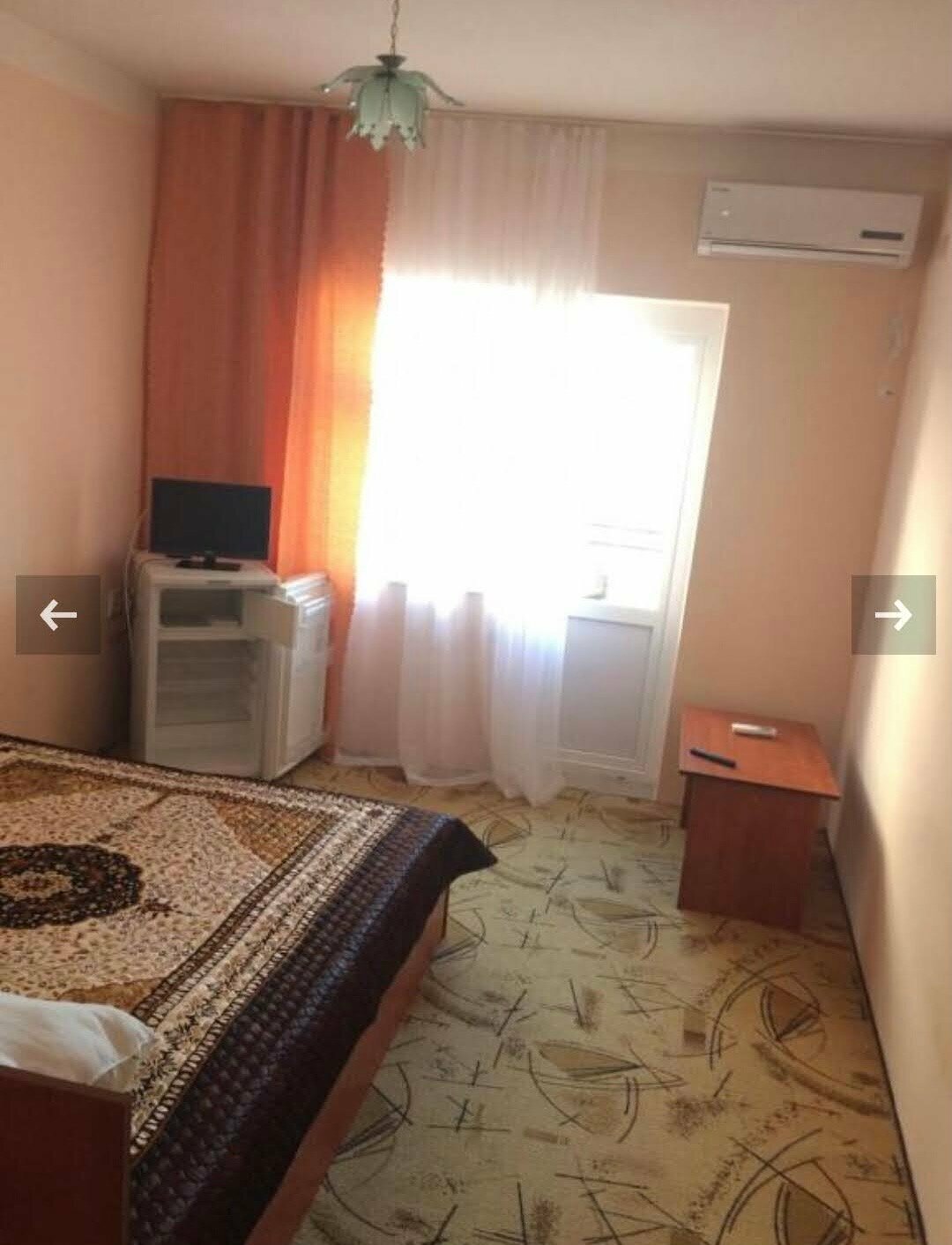 Двухместный номер с 1 кроватью и балконом