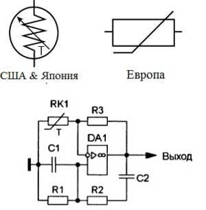 Терморезистор принцип работы